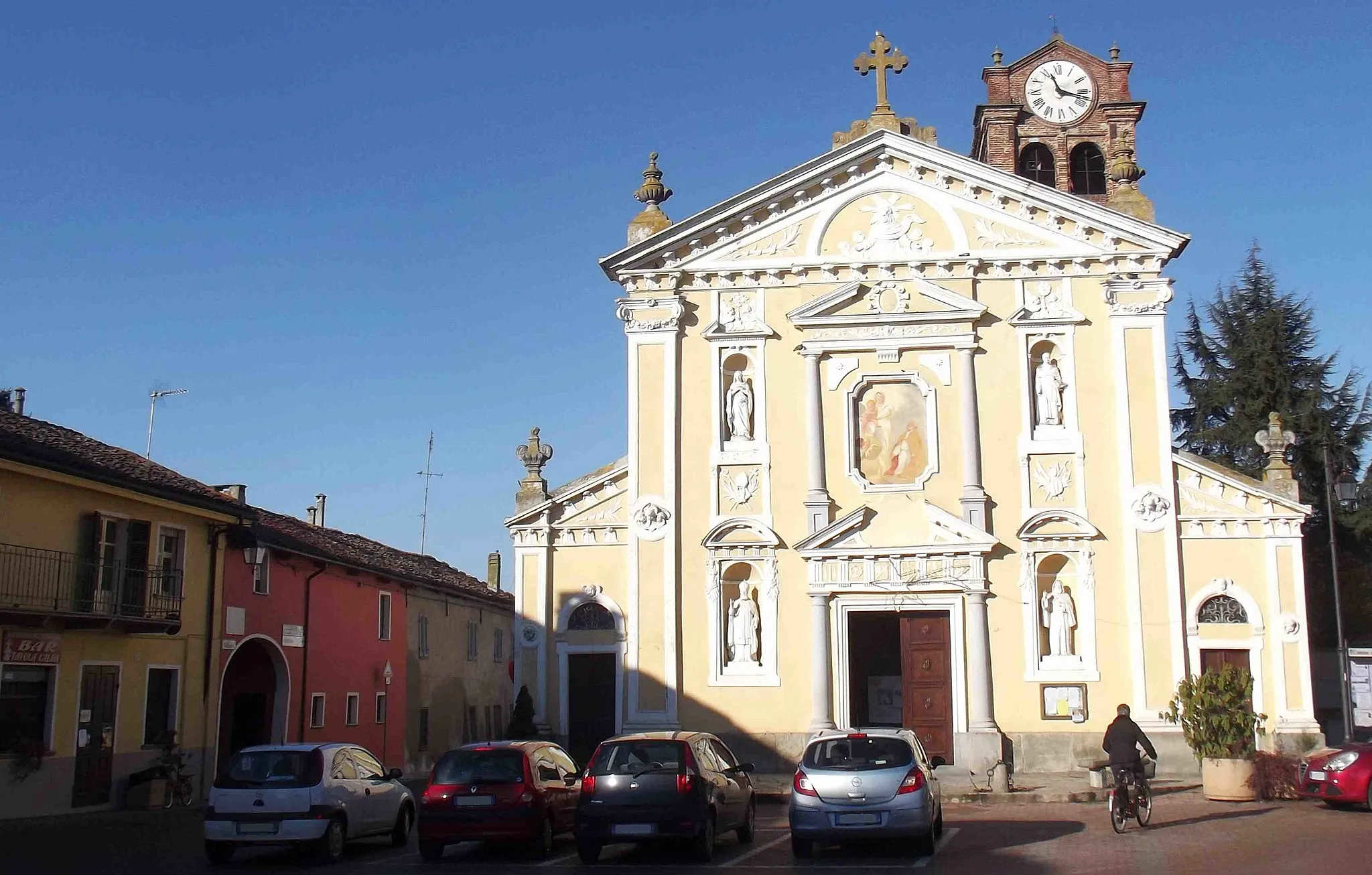 Photo showing: Faule (CN, Italy): parish church of San Biagio