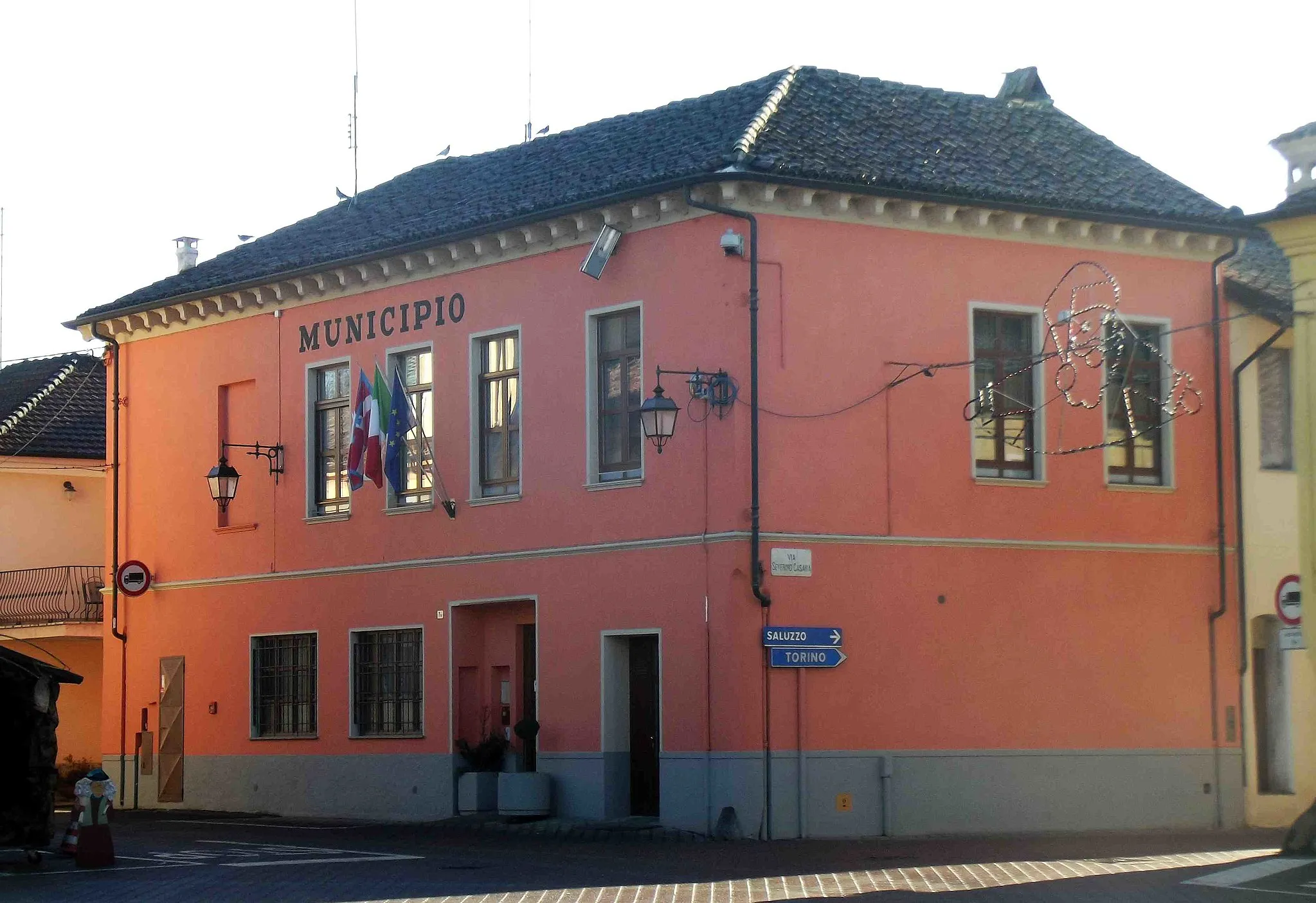 Photo showing: Faule (CN, Italy): town hall