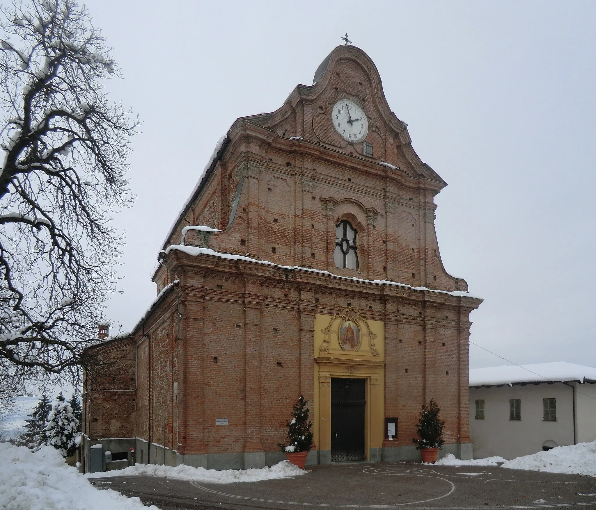 Photo showing: Lequio Tanaro (Cuneo): chiesa di San Michele Arcangelo (XVIII sec)