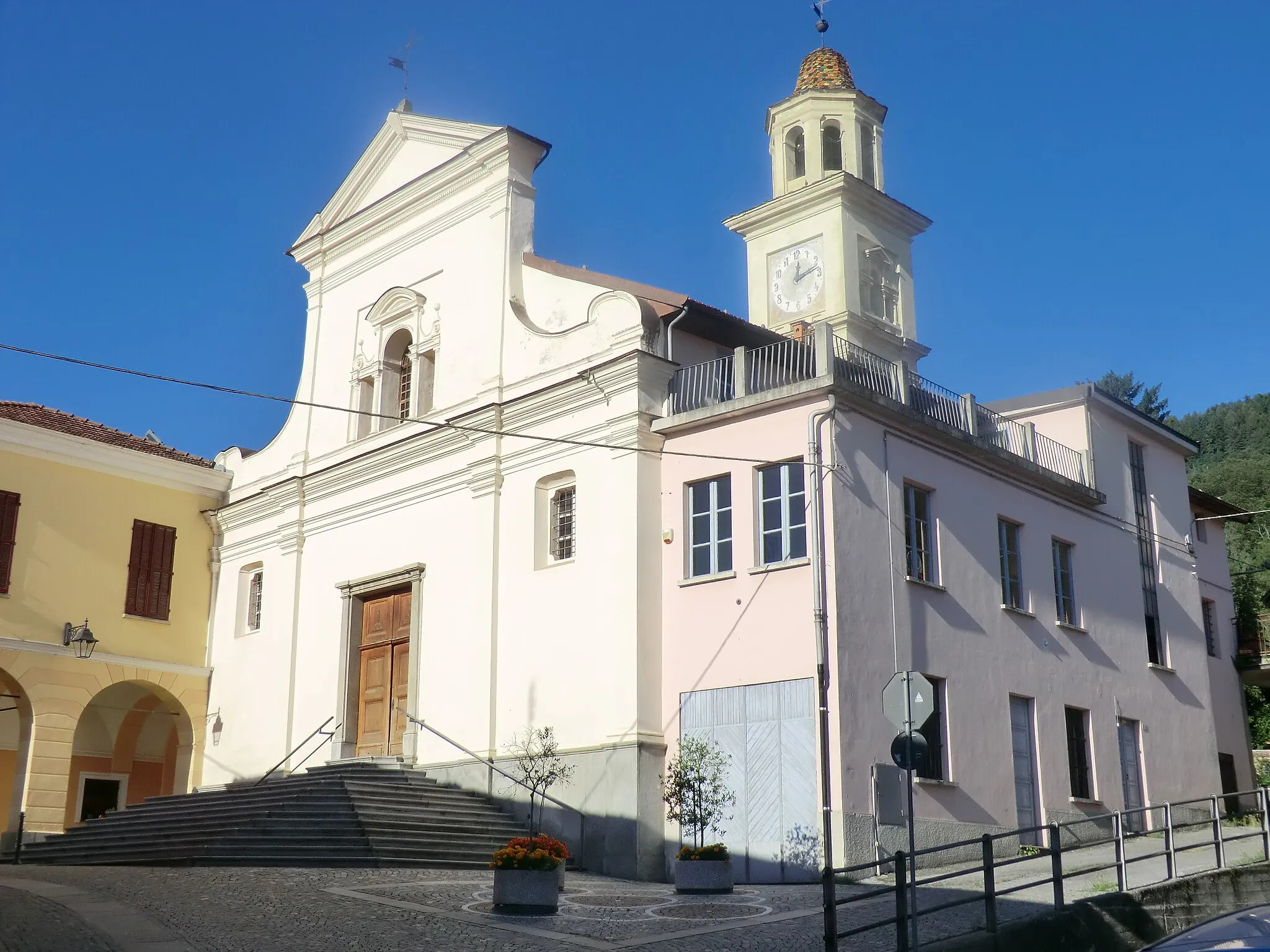 Photo showing: Vignolo: parish church of St. John the Baptist