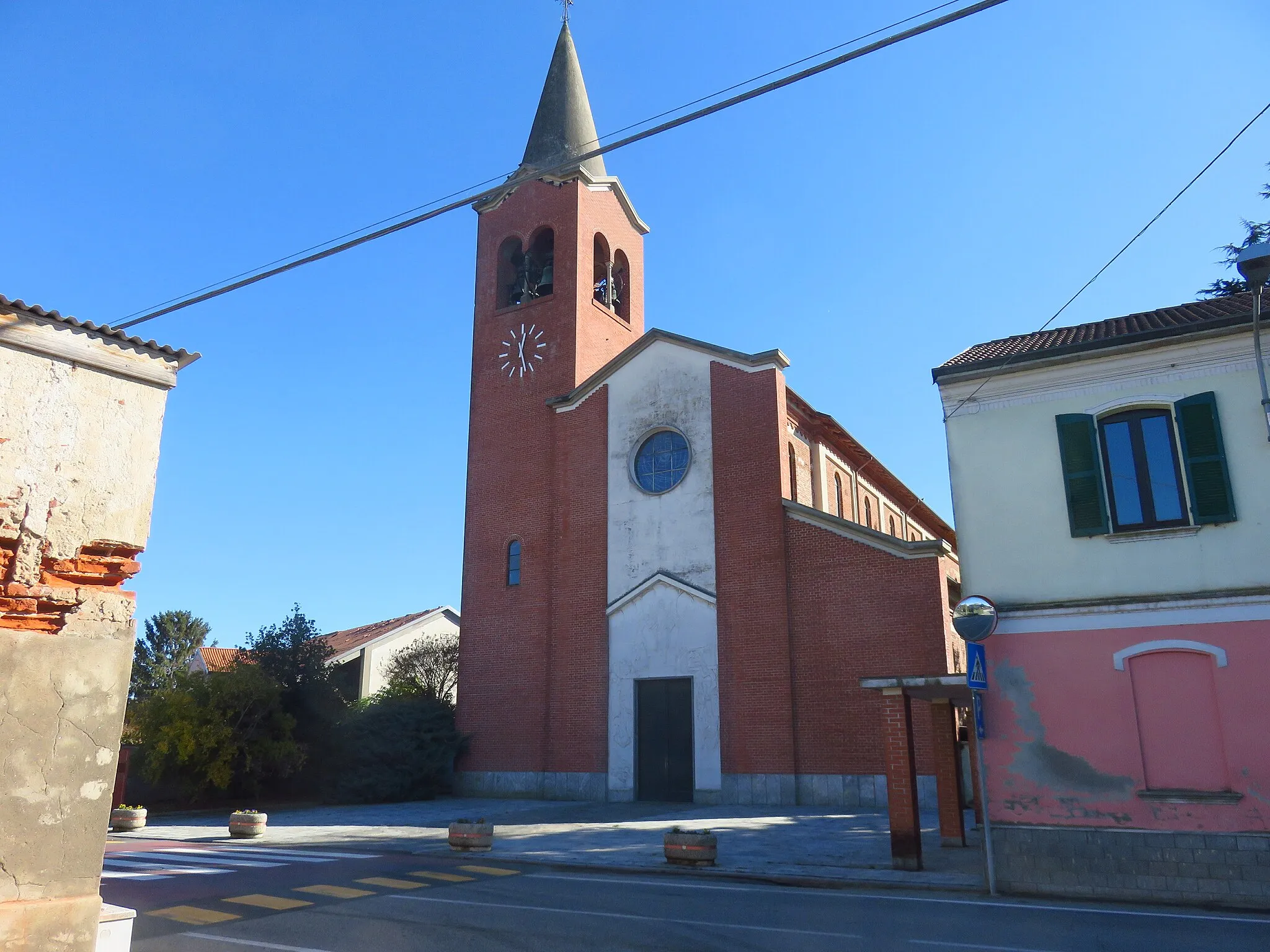 Photo showing: Castellazzo Novarese Chiesa di Santa Maria Nascente