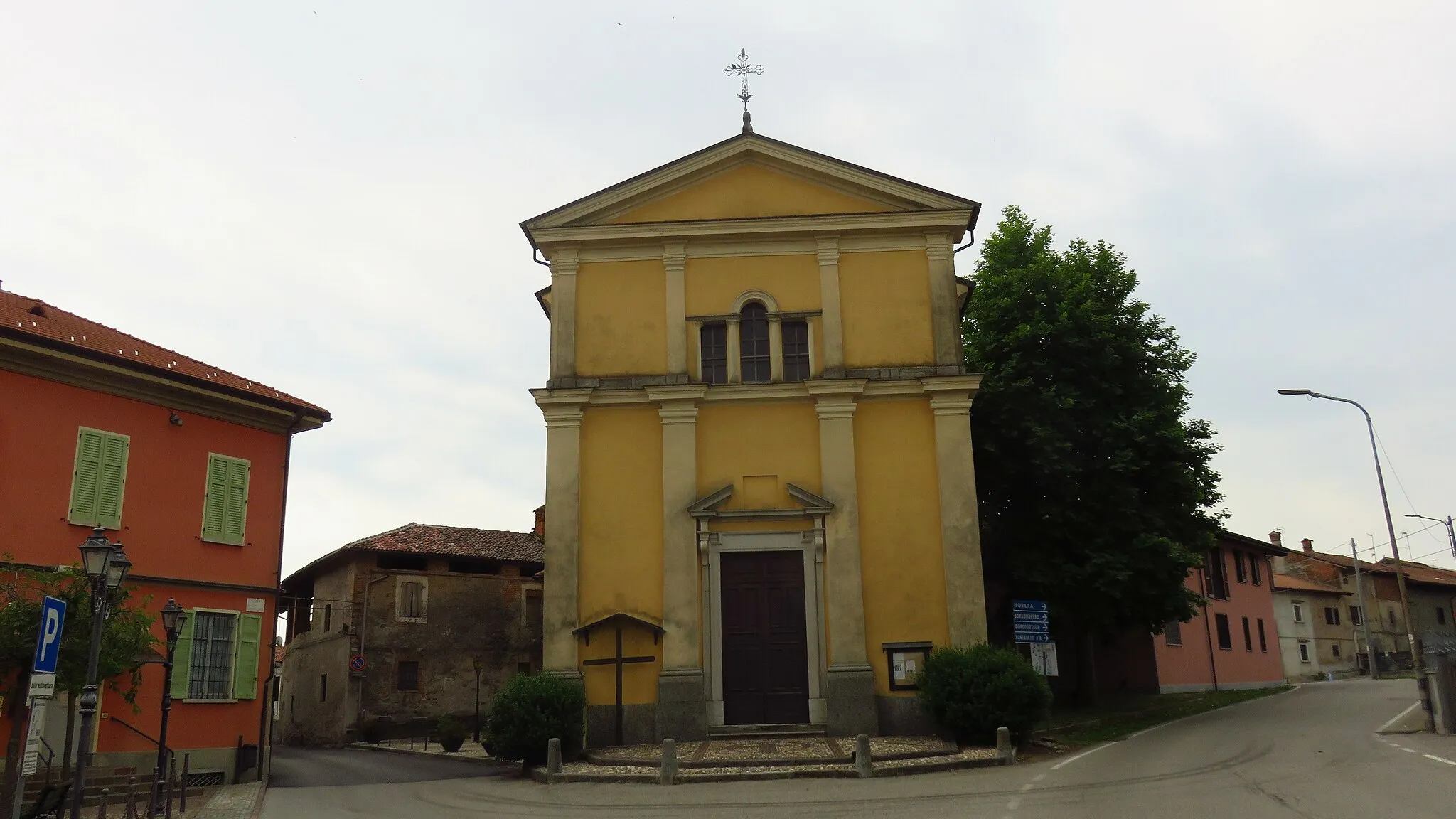 Photo showing: Cressa Chiesa di San Rocco