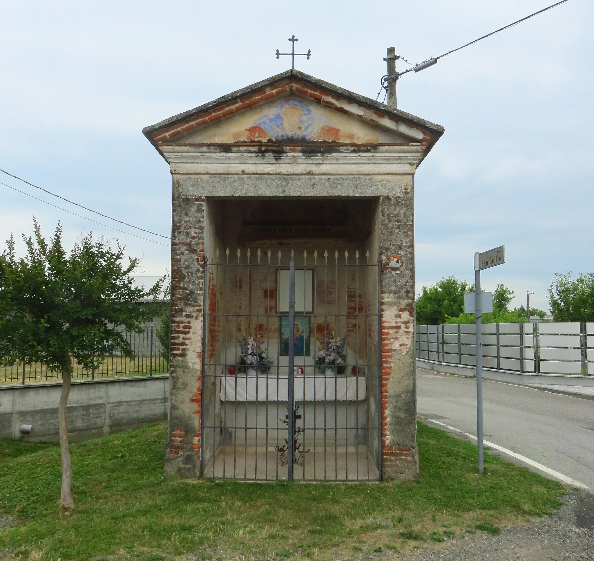 Photo showing: Cressa Cappella di Santa Lucia