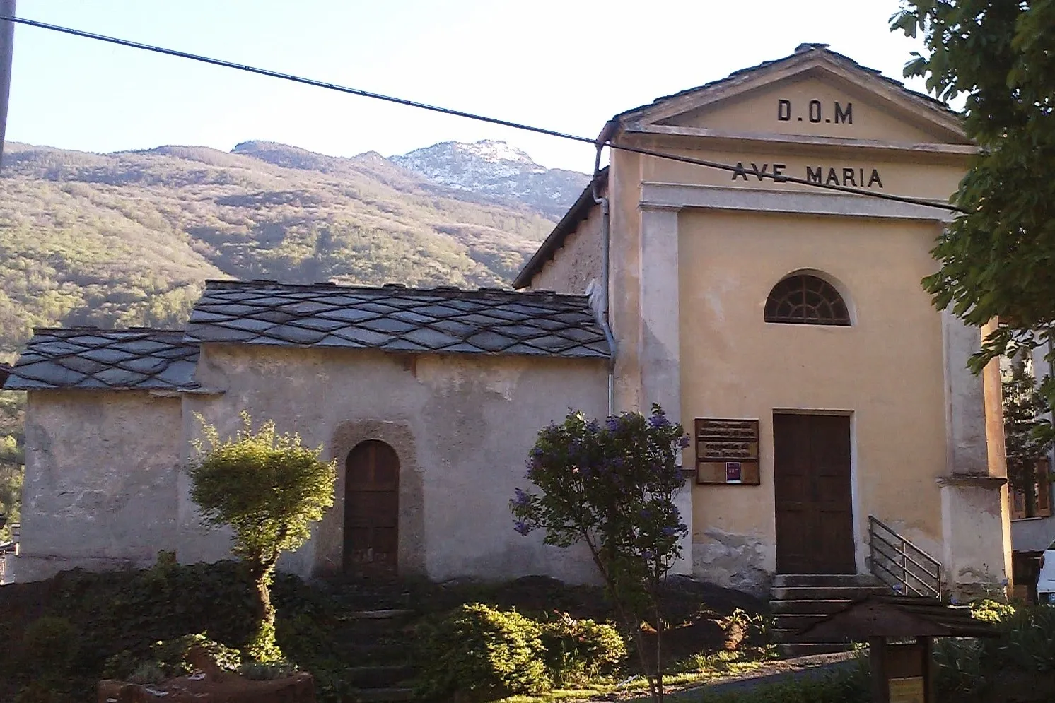 Photo showing: Cappella detta del Conte a San Giorio di Susa