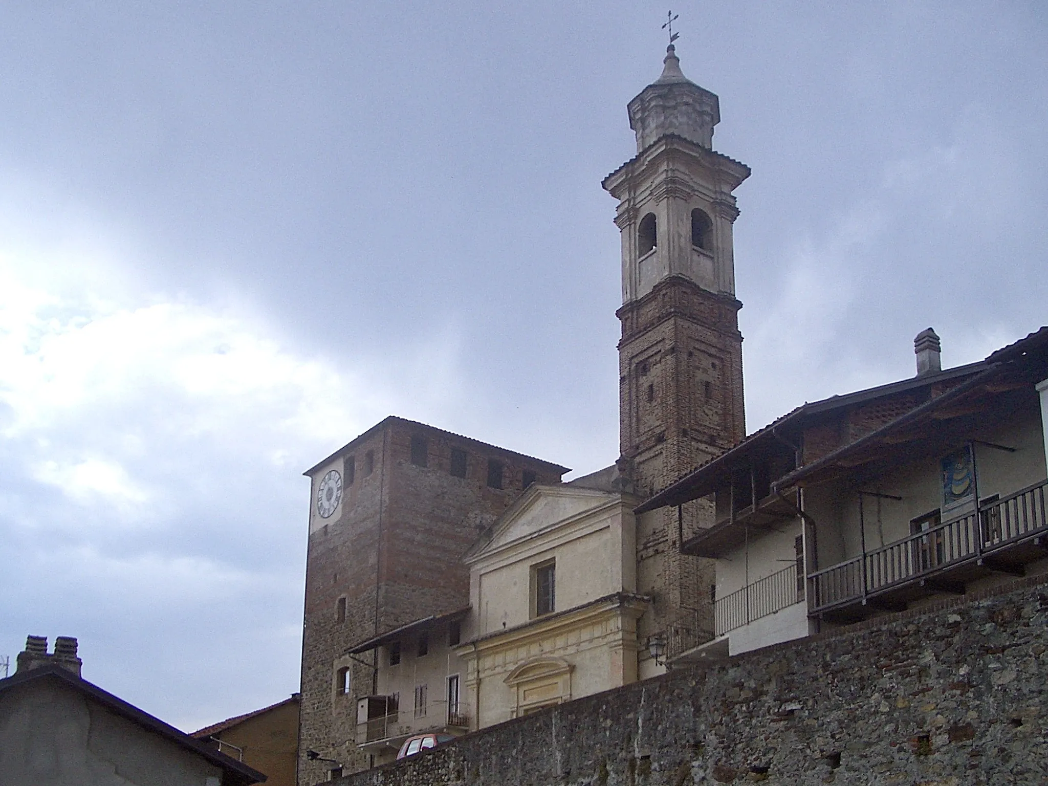 Photo showing: Bairo, the parish church dedicated to Saint George