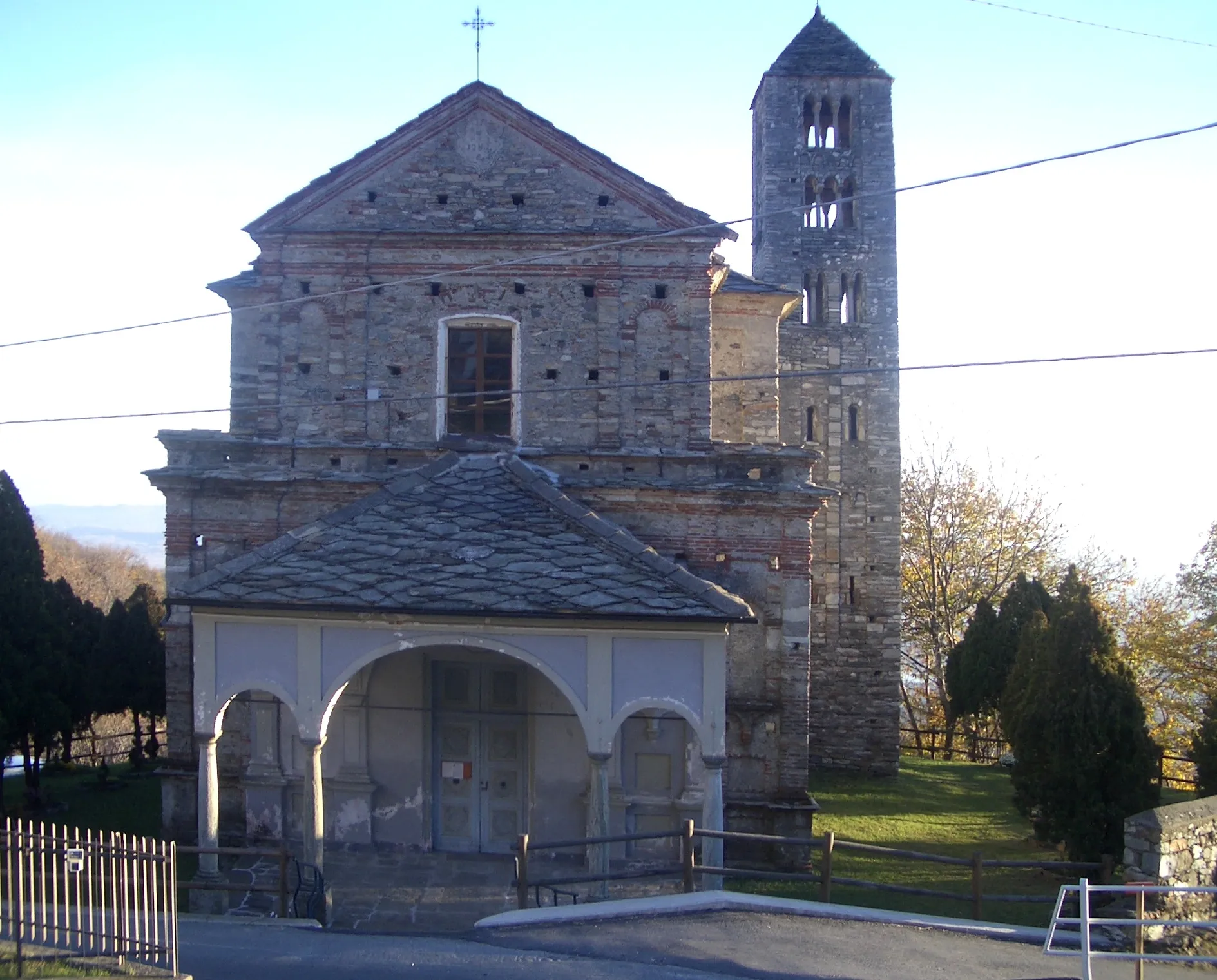 Photo showing: “Church of Santa Maria ”, Andrate, Turin, Italy