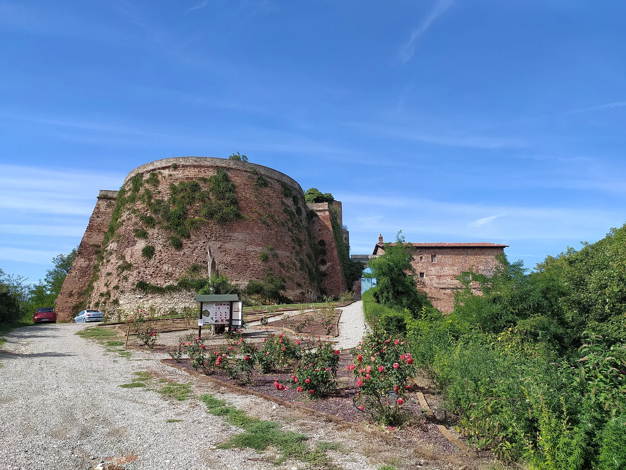 Photo showing: Veduta della fortezza di Verrua Savoia