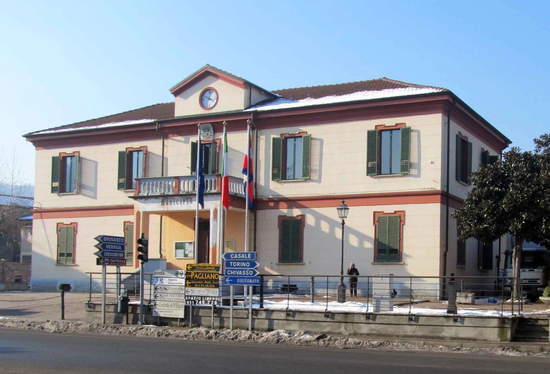 Photo showing: Cavagnolo (TO, Italy): town hall