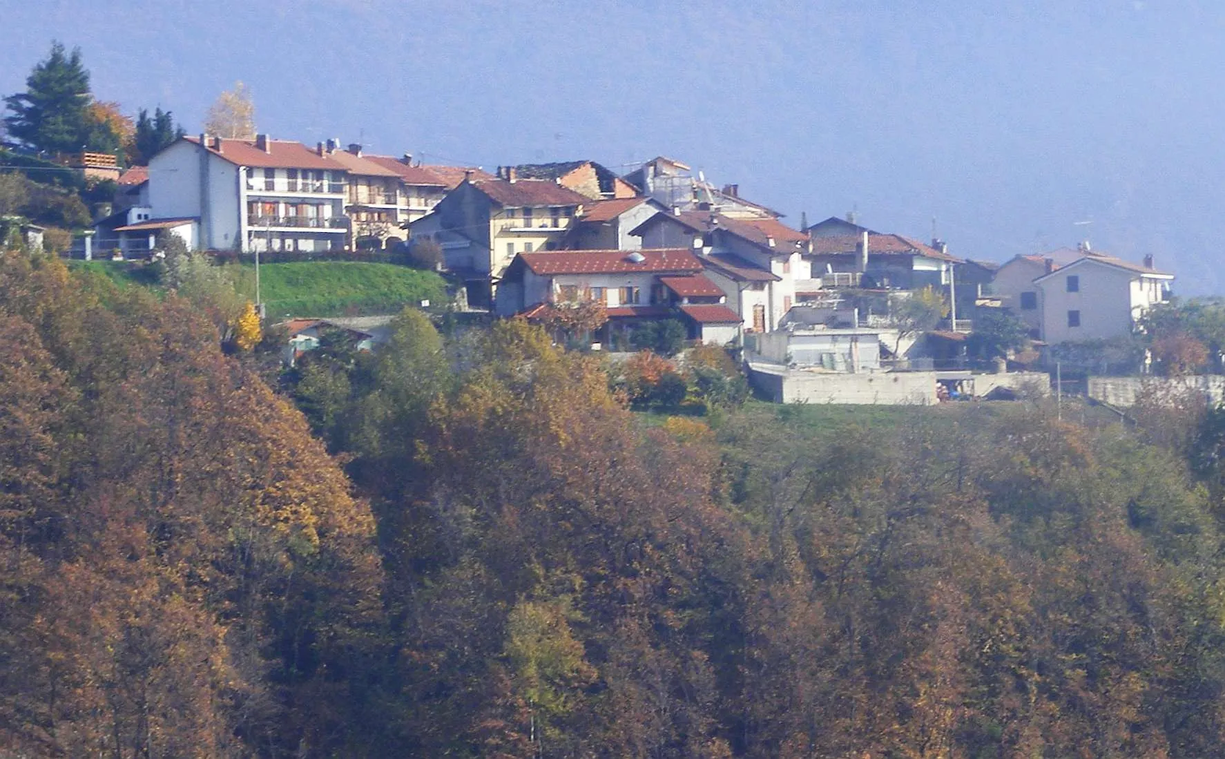 Photo showing: Cumiana (TO, Italy): frazione Berga from Saint Giacinto