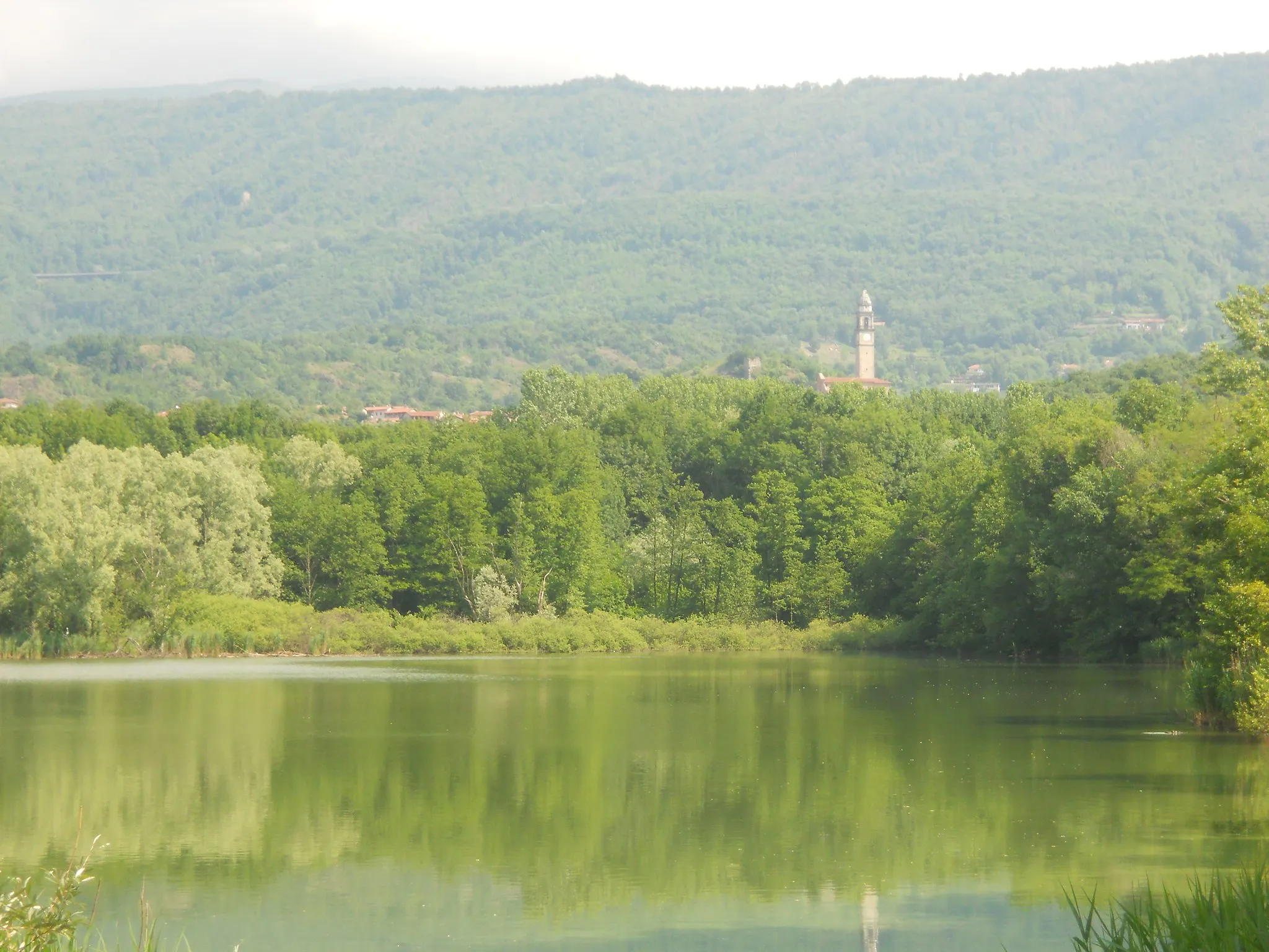 Photo showing: Panorama del Lago di Campagna