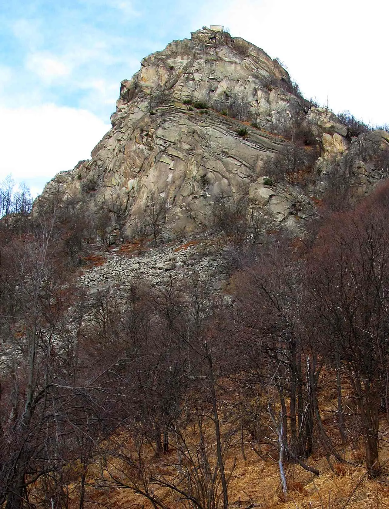 Photo showing: Mount Tre Denti (Cottian Alps, TO, Italy): eastern spur from Rumiano pass