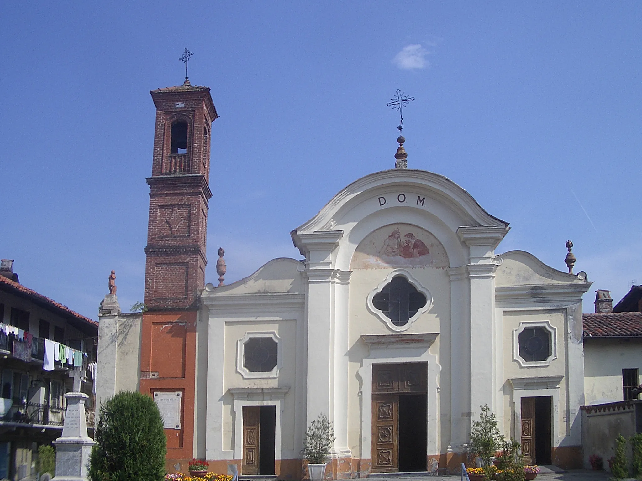 Photo showing: Busano (TO), parish church dedicated to st. Thomas