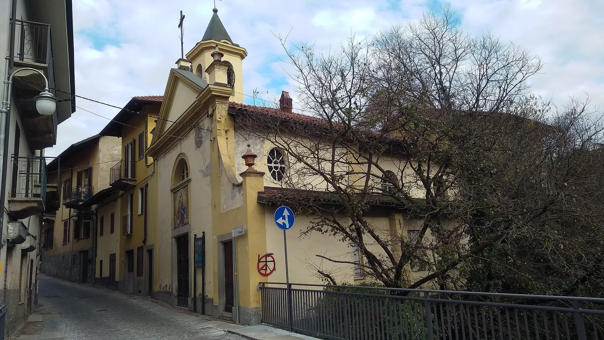 Photo showing: Alpignano: la chiesa di Santa Maria presso il ponte vecchio