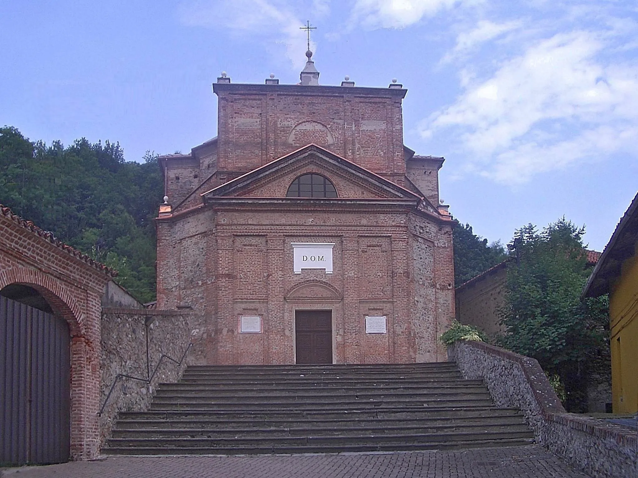 Photo showing: Baldissero Canavese, the parish church dedicate to St. Martin