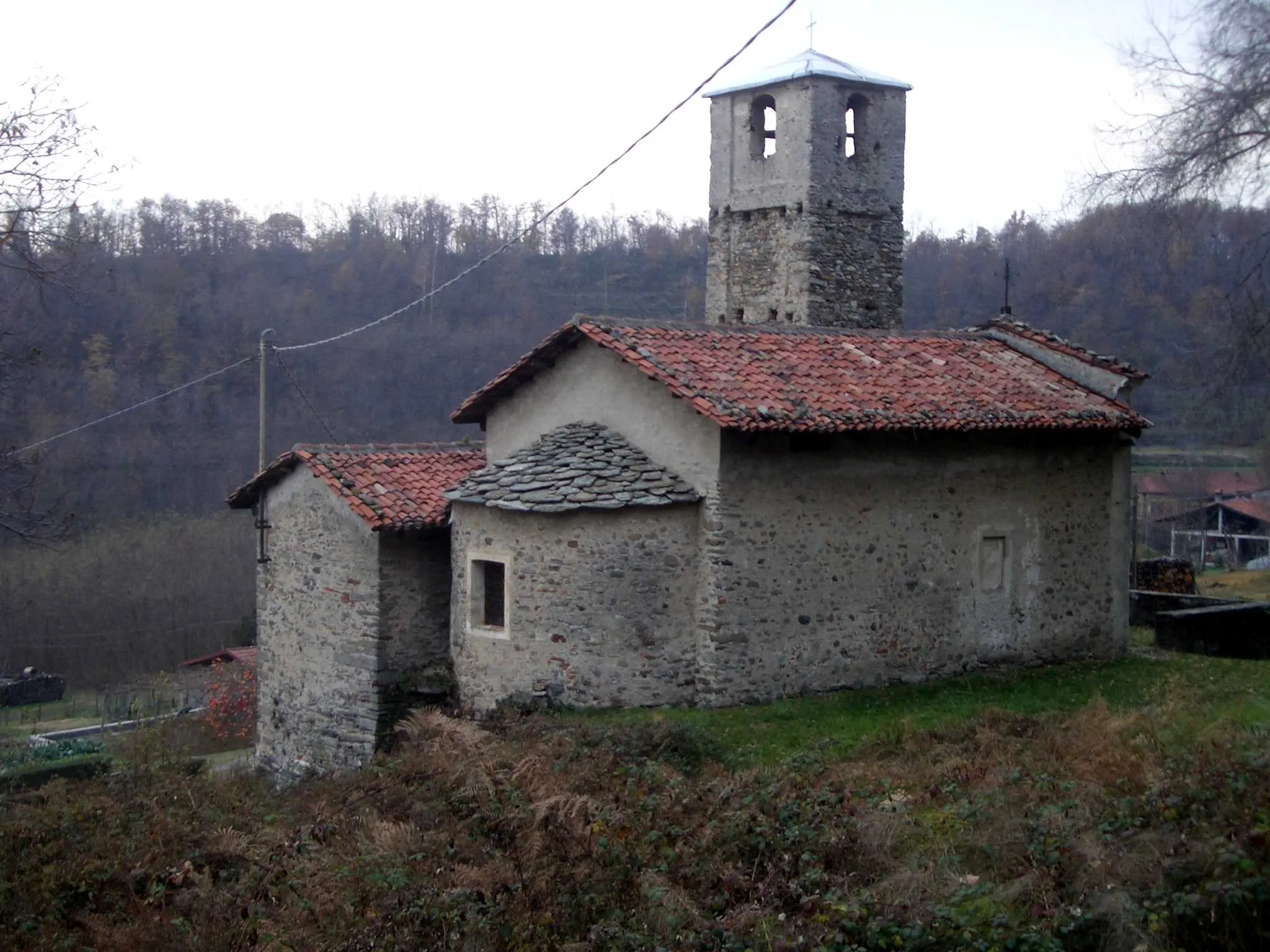 Photo showing: Chiesa di Santa Maddalena, romanesque church, Burolo, Torino, Italy