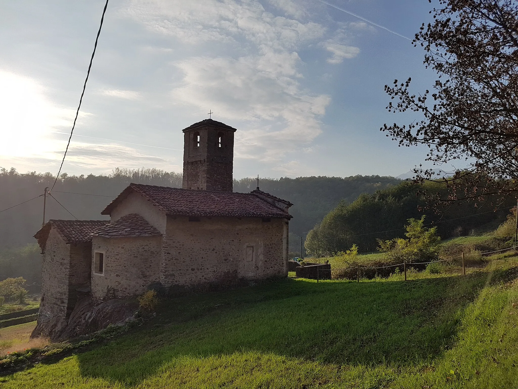 Photo showing: St Mary Magdalene Church, Burolo, Northern Italy
