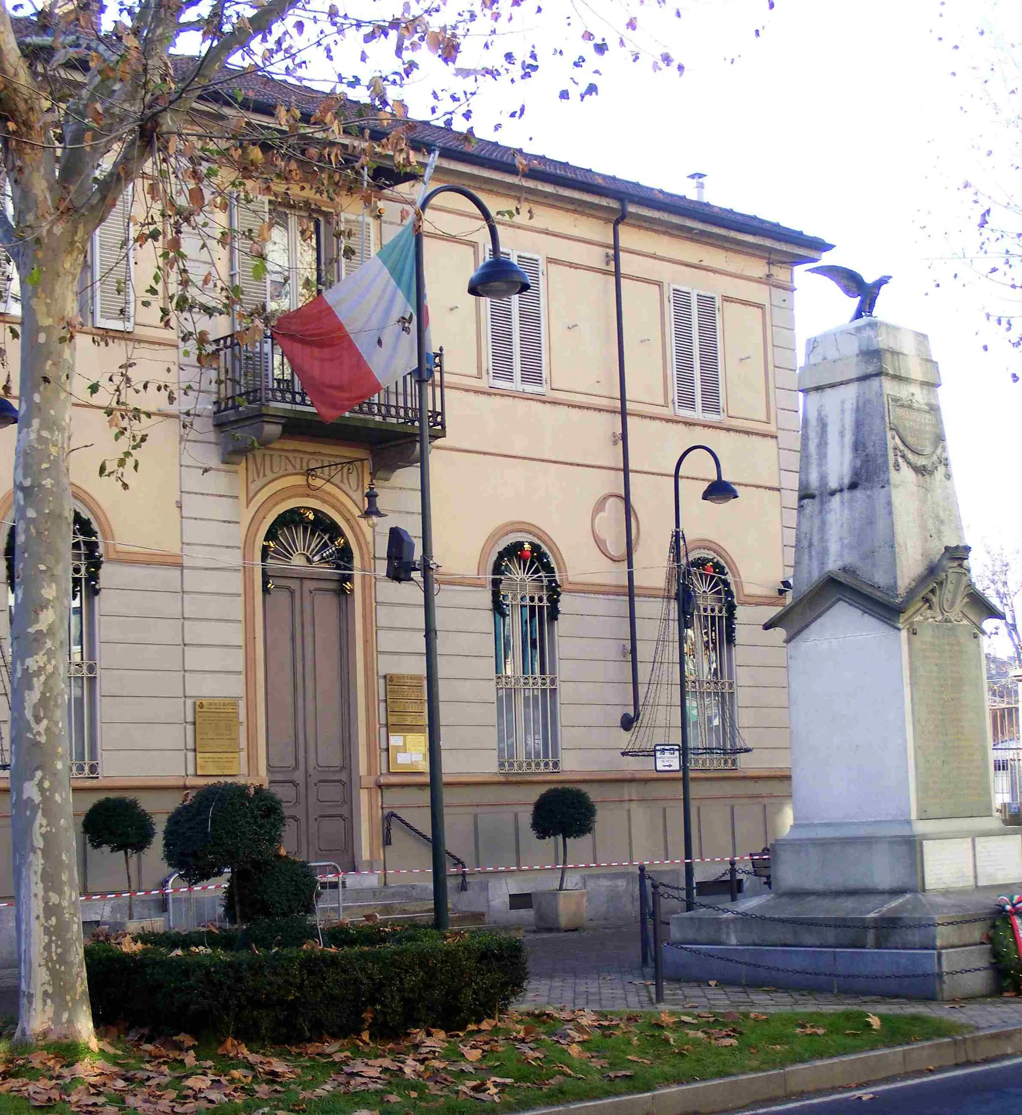 Photo showing: Brandizzo (TO, Italy): town hall
