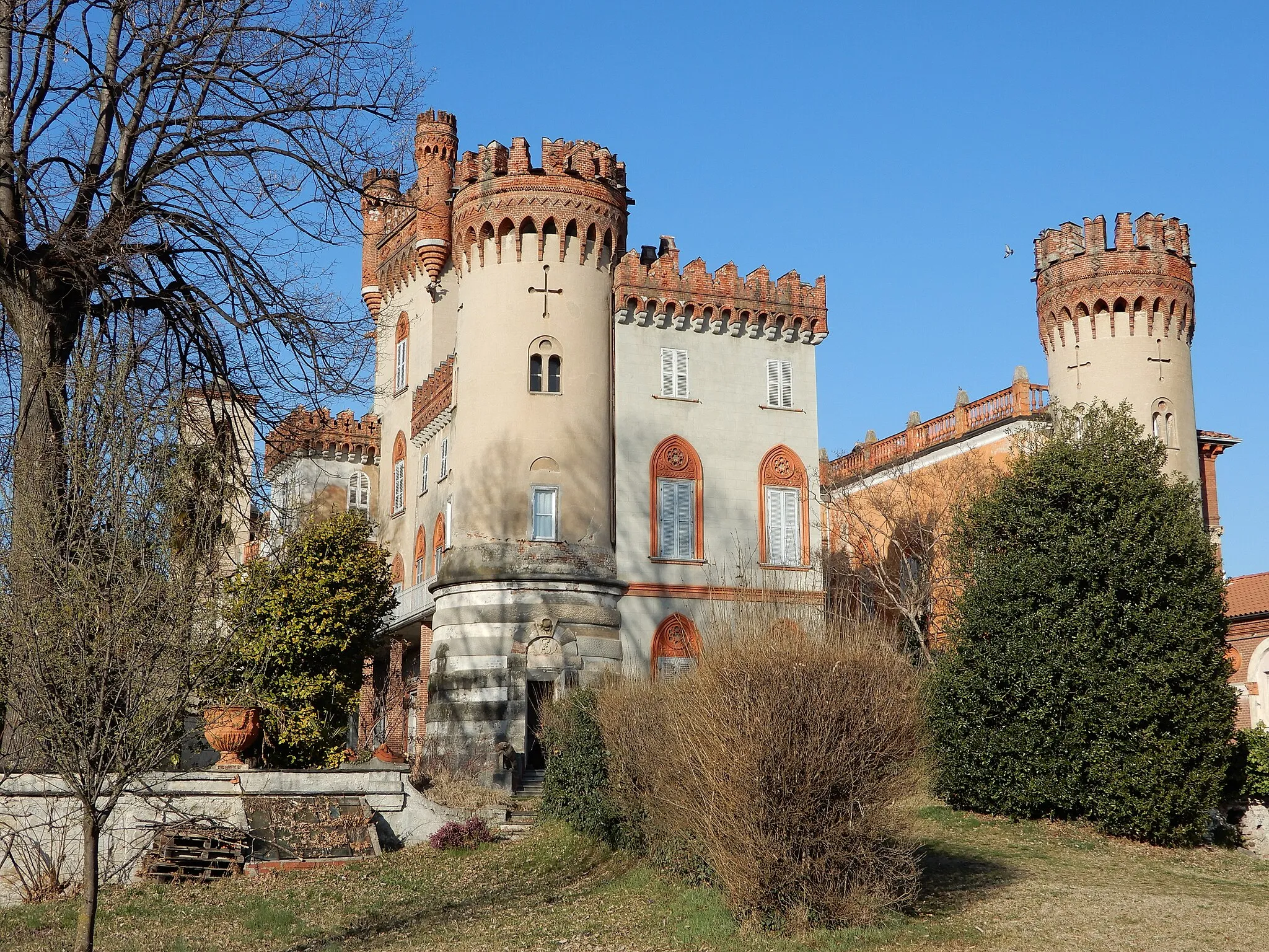 Photo showing: Veduta del castello di Favria