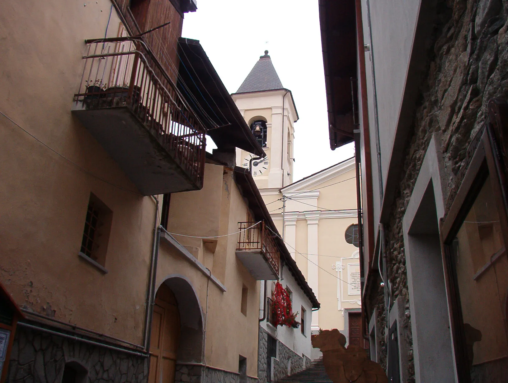 Photo showing: Chiesa Parrocchiale Fenestrelle - Piemonte - Italy