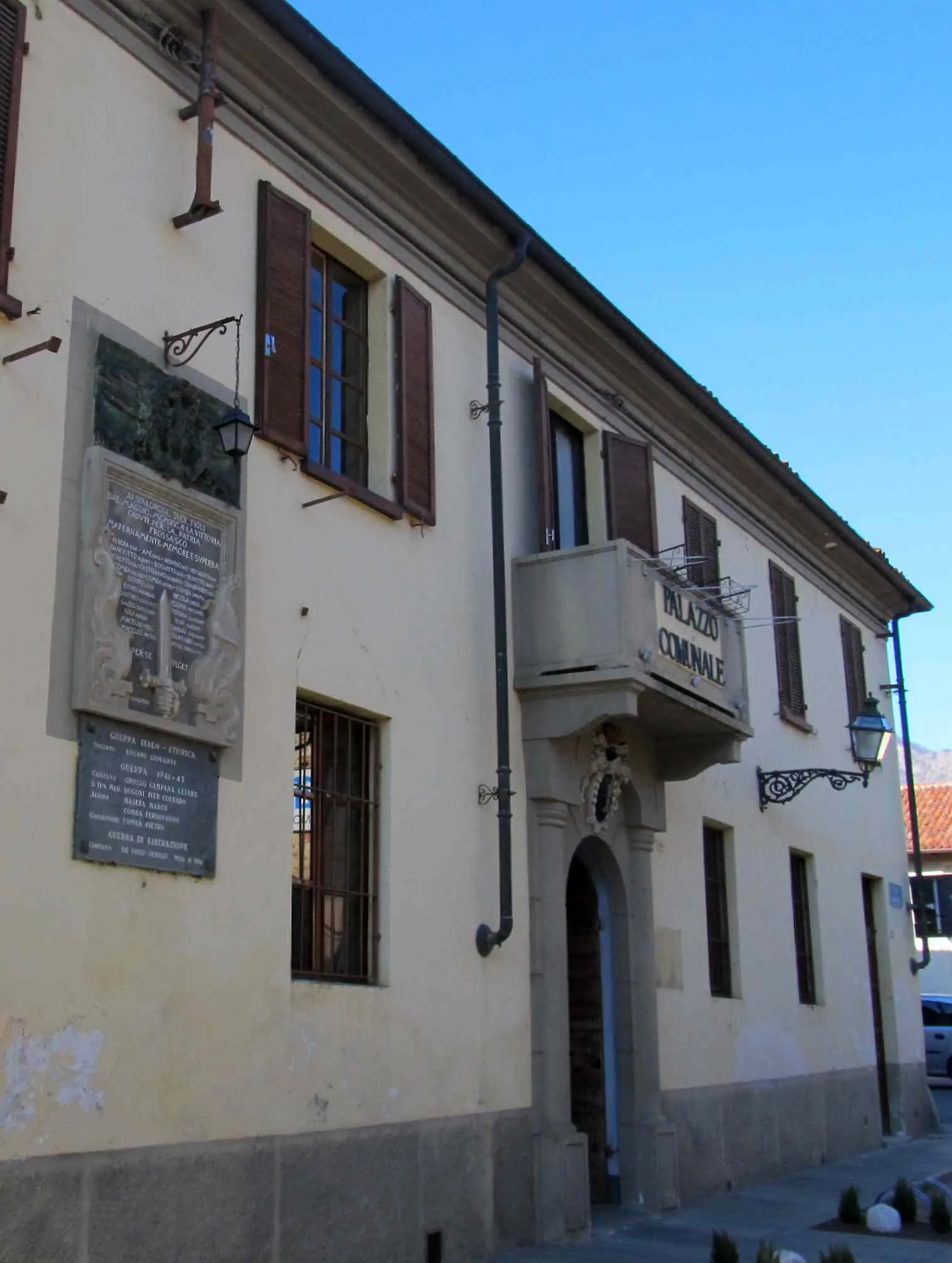 Photo showing: Frossasco (TO, Italy): town hall