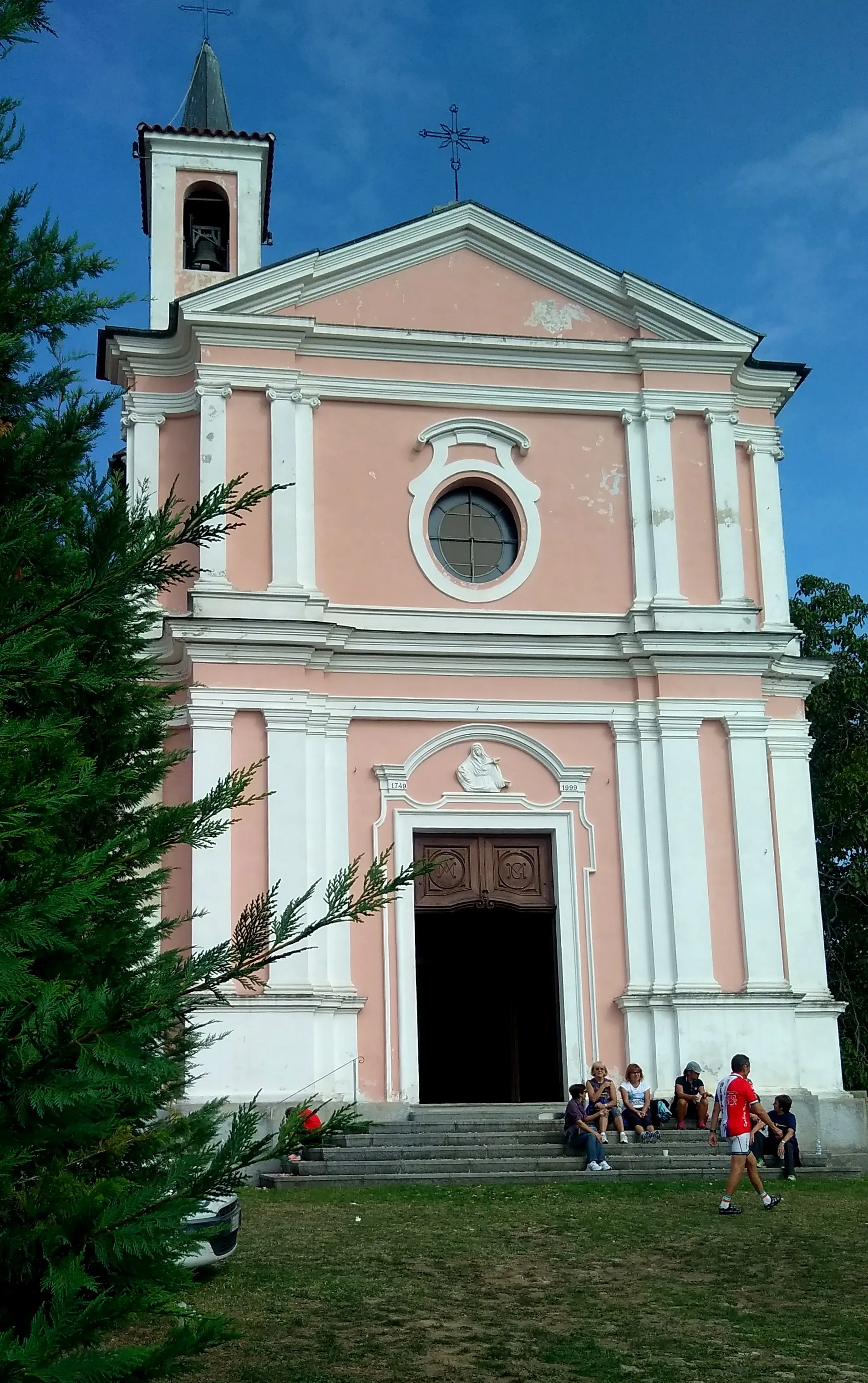 Photo showing: Cuceglio (TO) santuario dalla Beata Vergine Addolorata