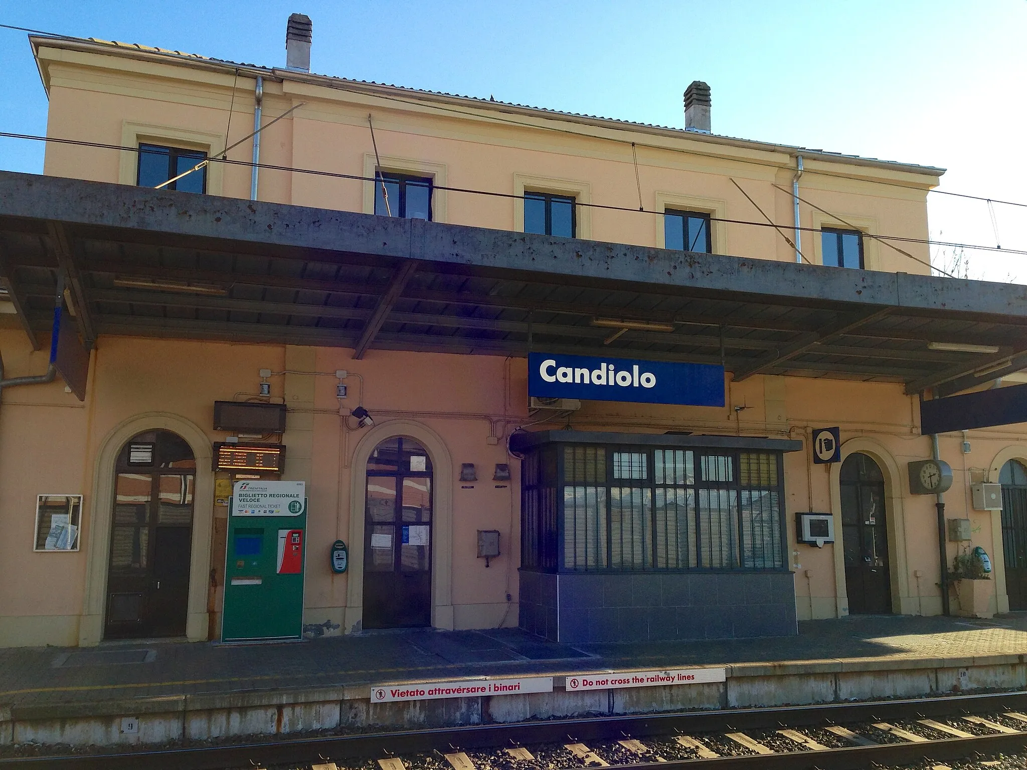 Photo showing: Stazione di Candiolo