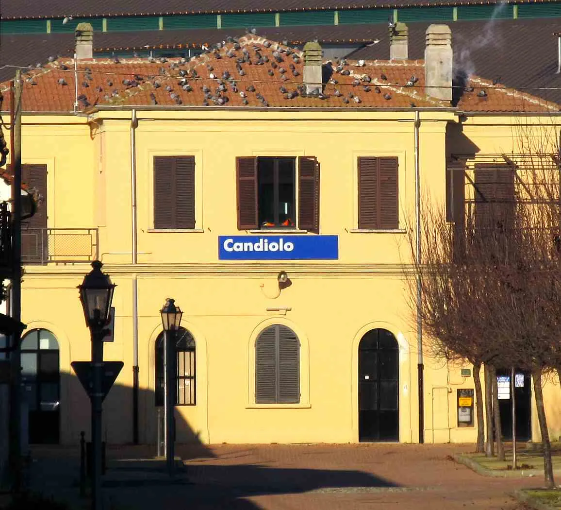 Photo showing: Candiolo (TO, Italy): train station