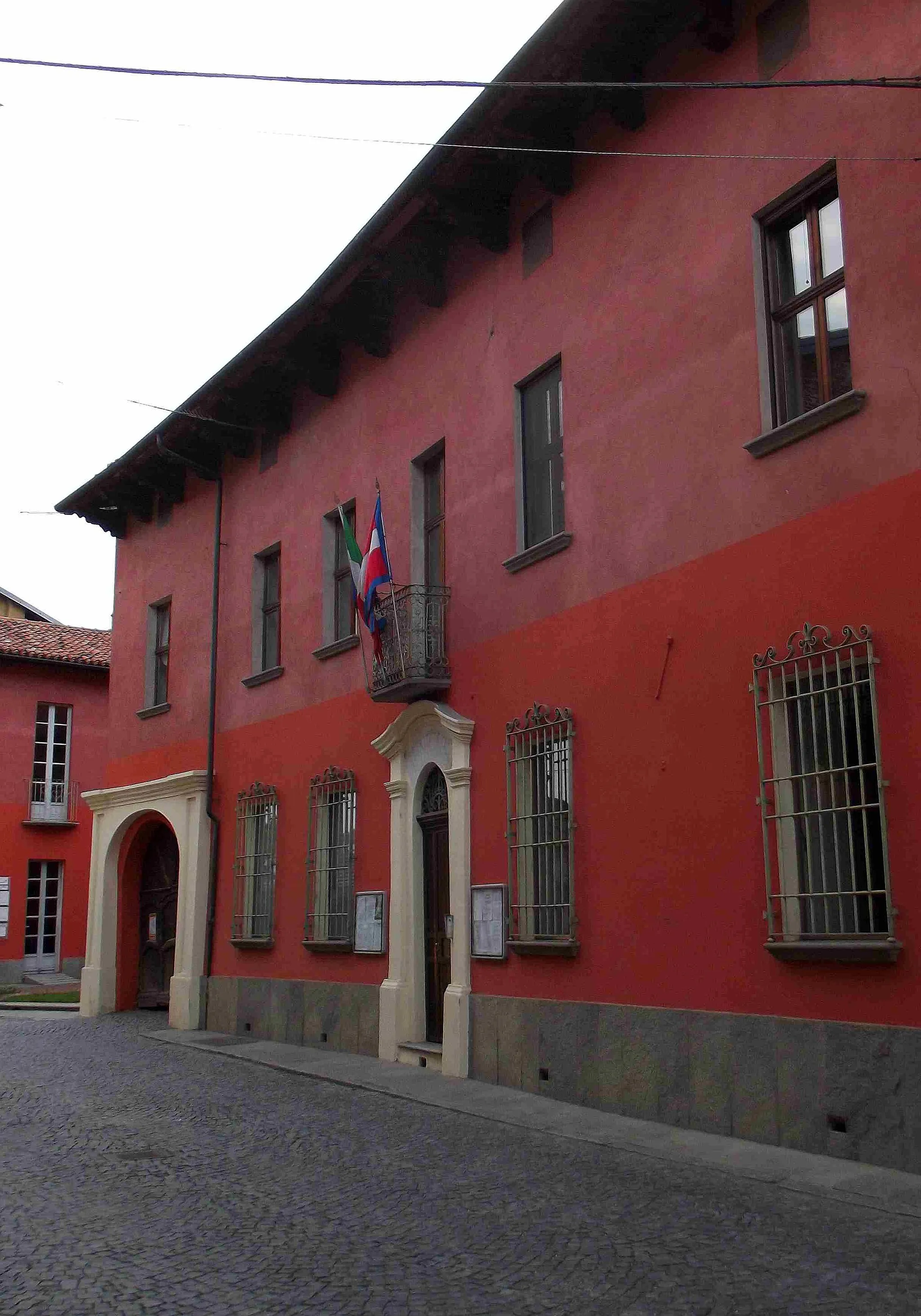 Photo showing: Candia Canavese (TO, Italy): town hall