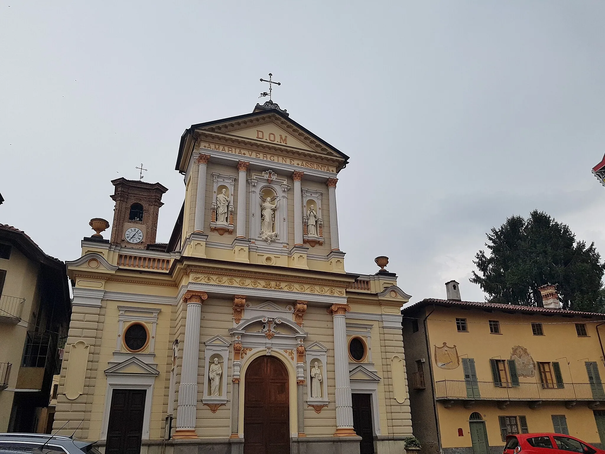 Photo showing: Parrocchiale di Santa Maria Assunta, Rocca Canavese, Piemonte