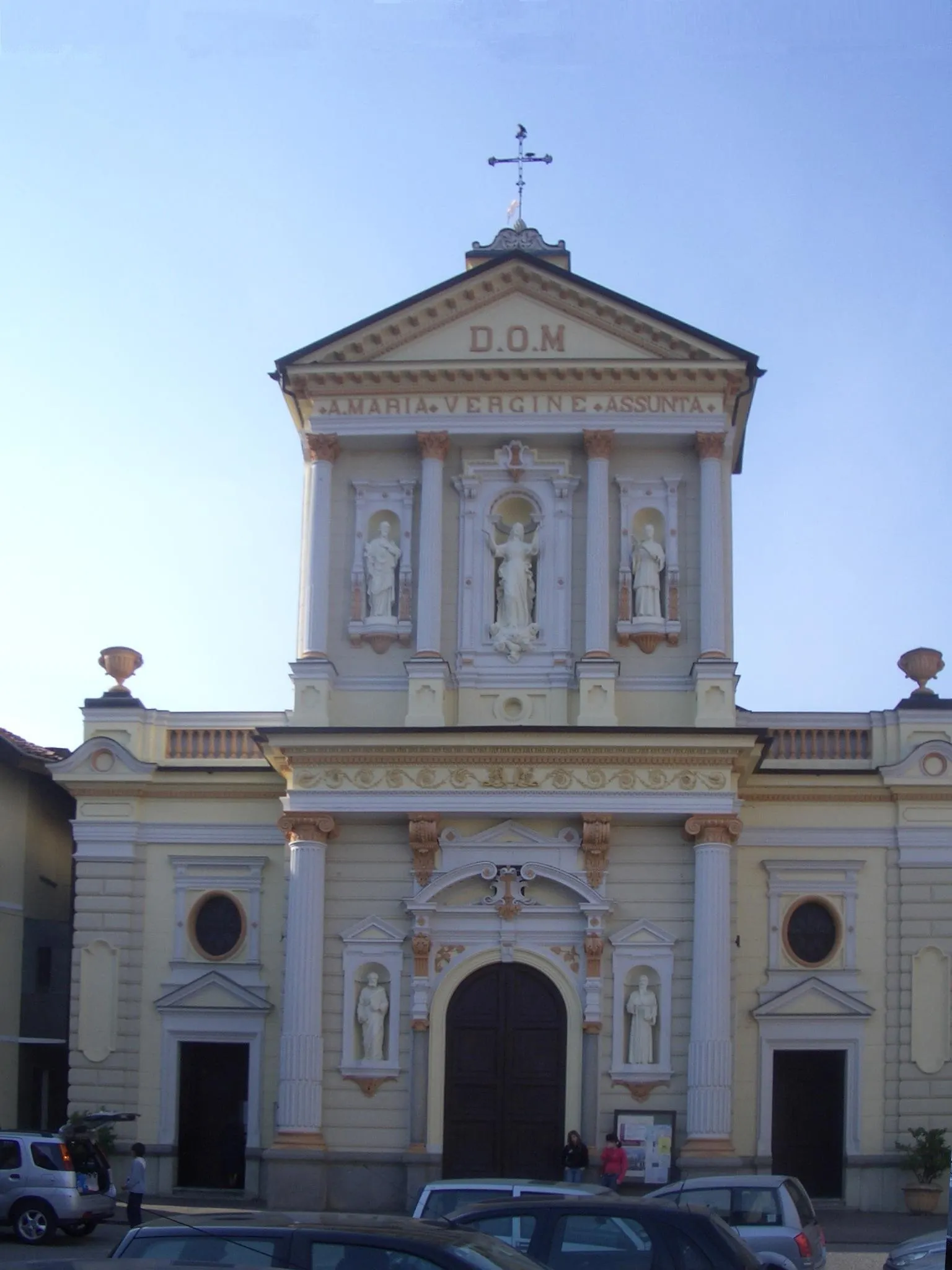 Photo showing: Rocca Canavese, Parish church