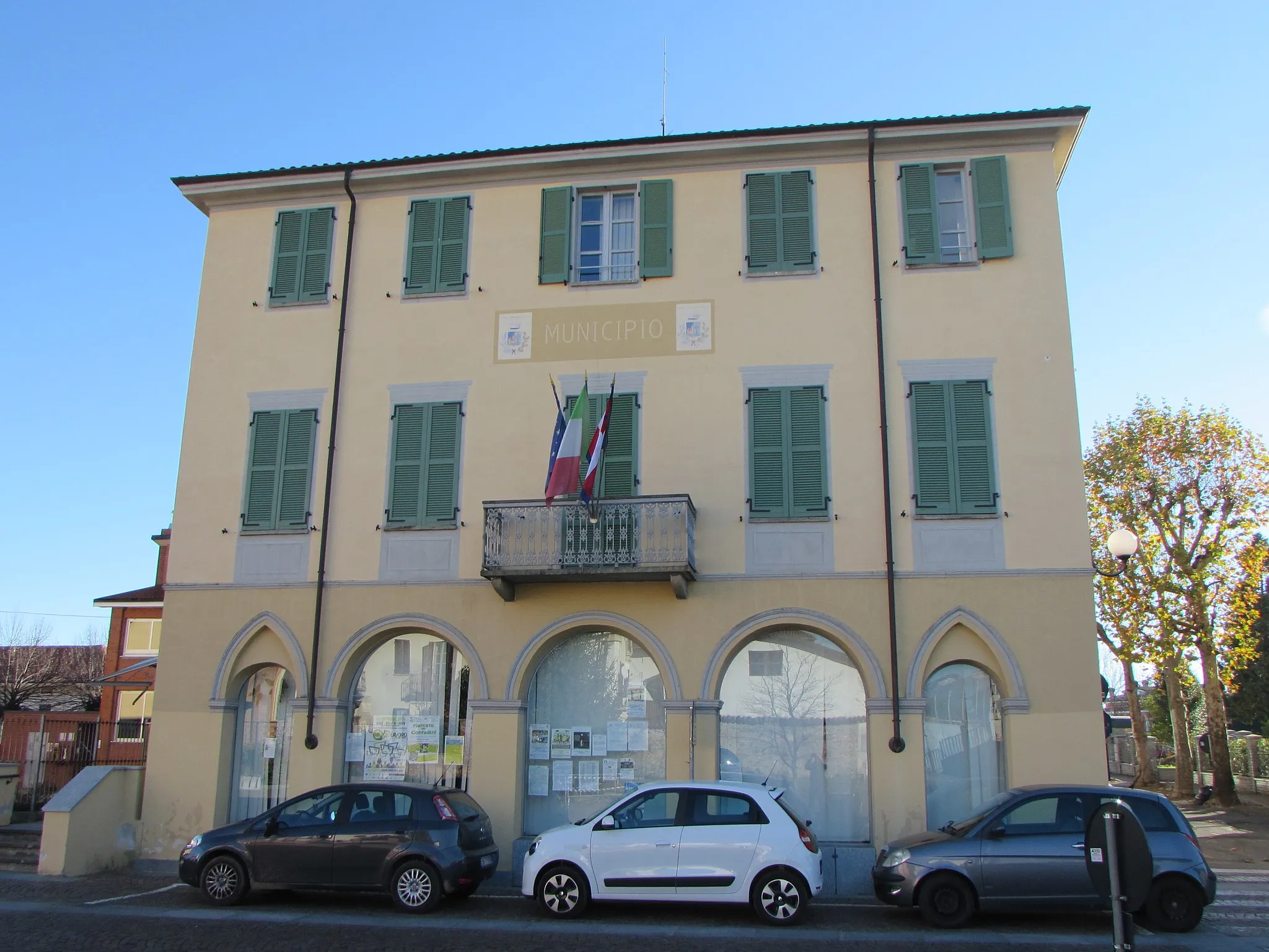 Photo showing: Municipio di San Carlo Canavese