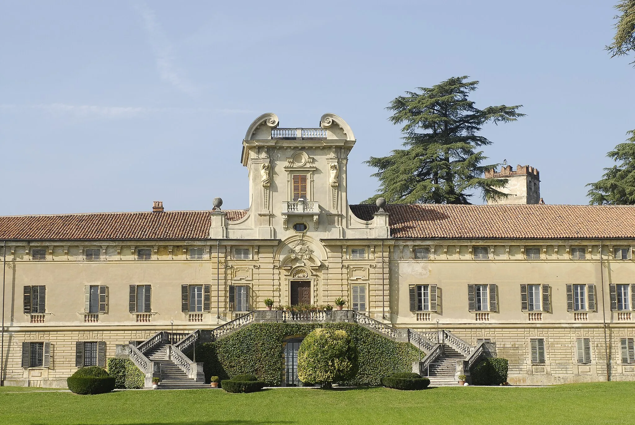 Photo showing: New Castle, Rivara, Italy
