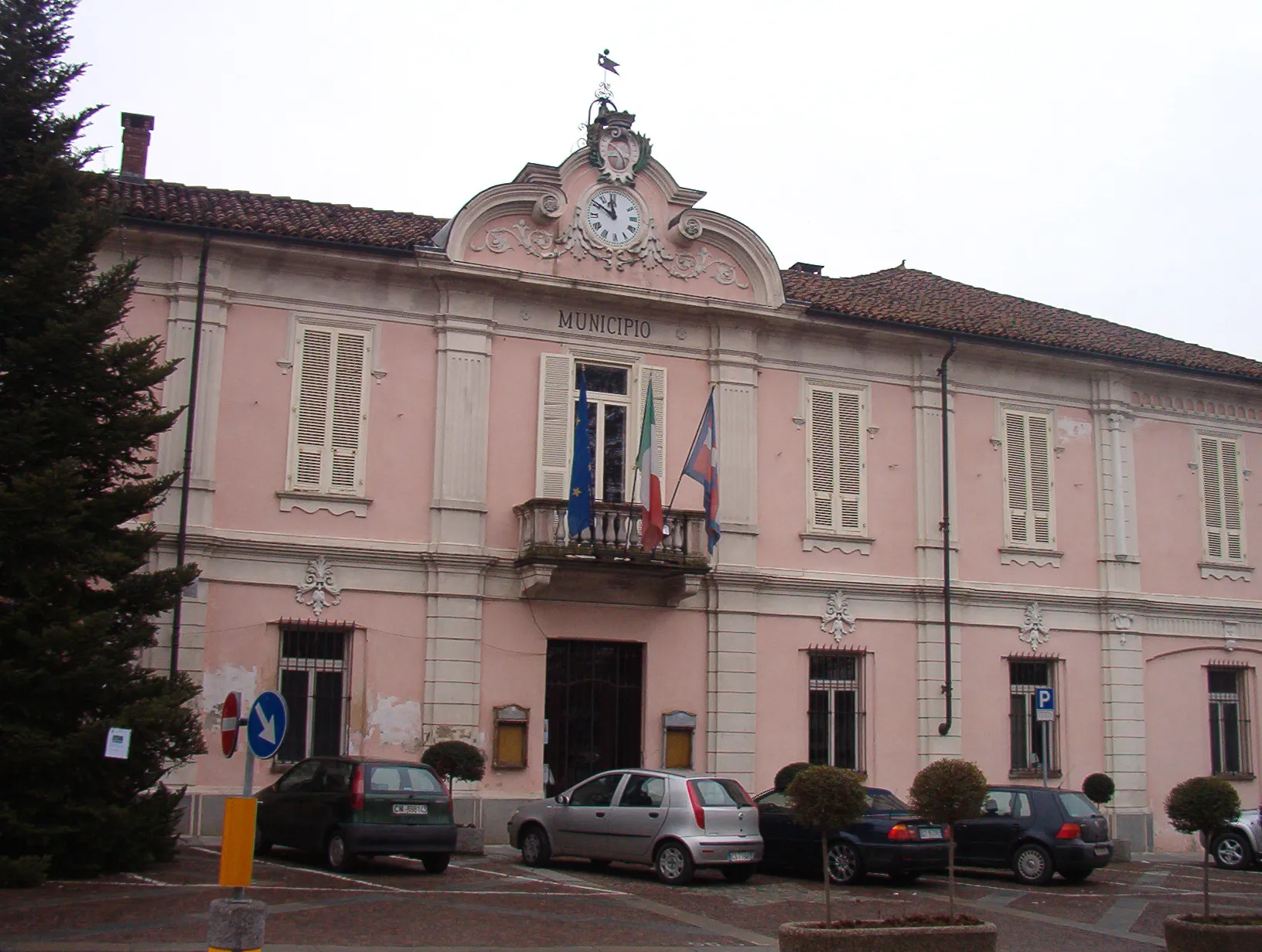 Photo showing: Palazzo del Municipio - Pancalieri - Provincia di Torino - Italy