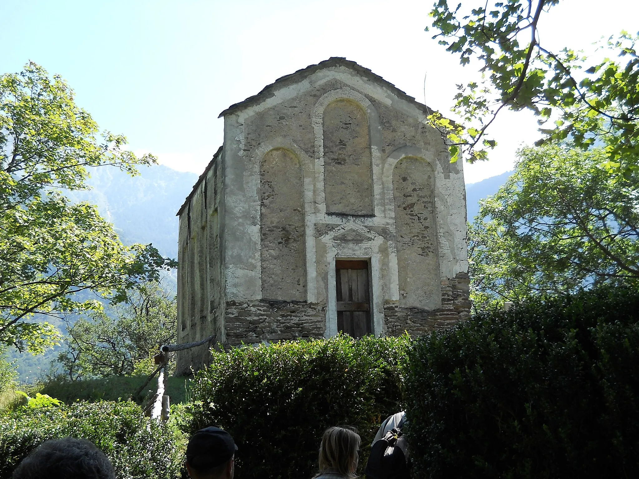 Photo showing: St. Michael chapel, Novalesa Abbey, Turin, Italy