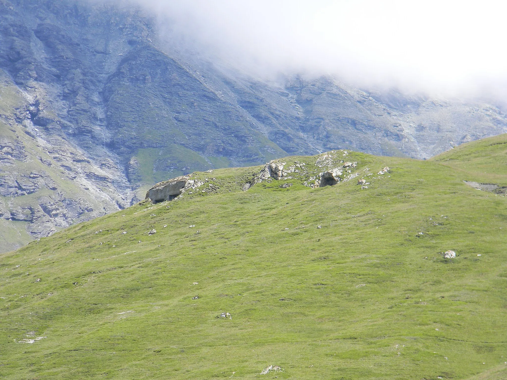 Photo showing: Bunker sur le Mont Cenis.