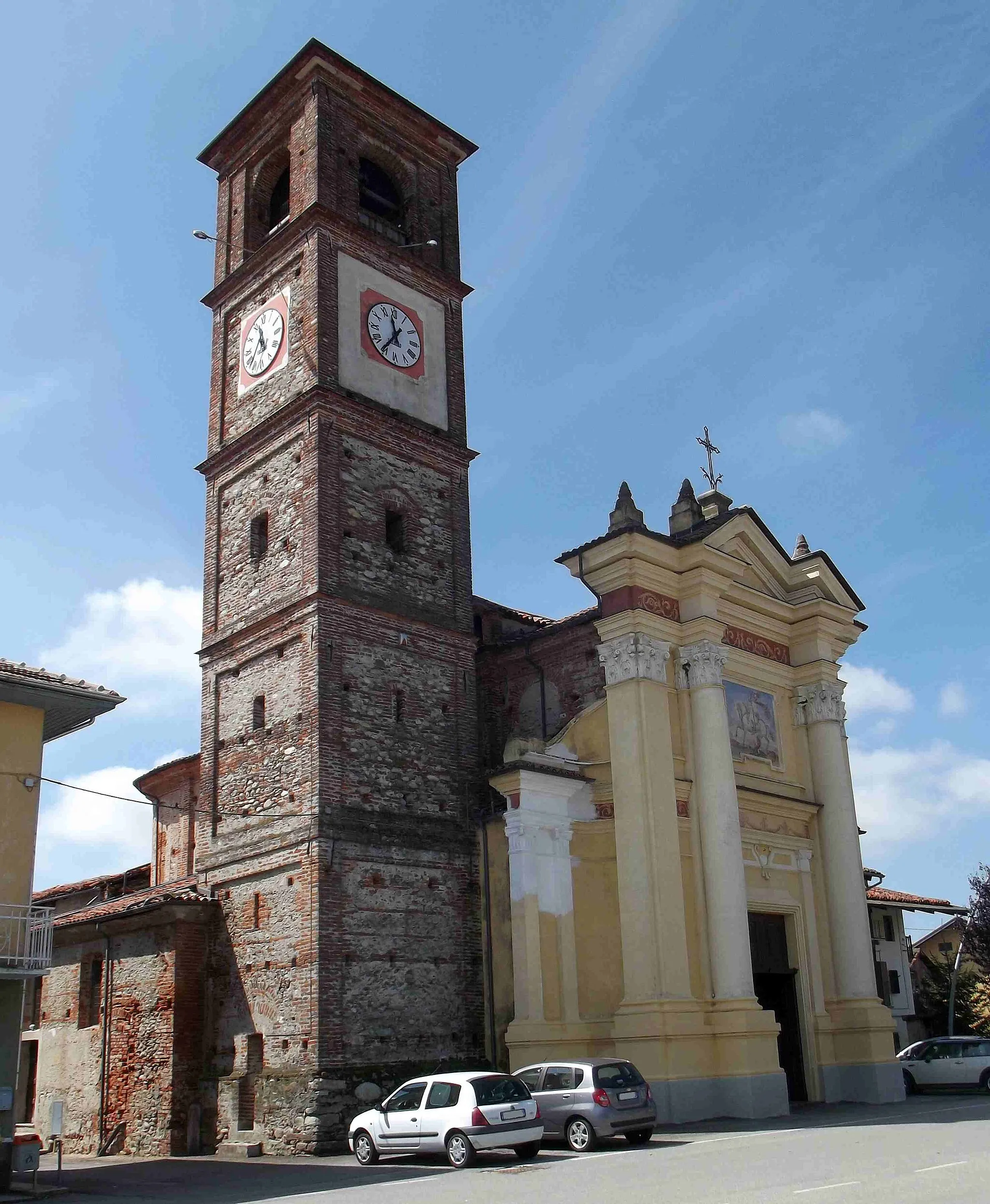 Photo showing: Lusigliè (TO, Italy): parish church of San Giorgio