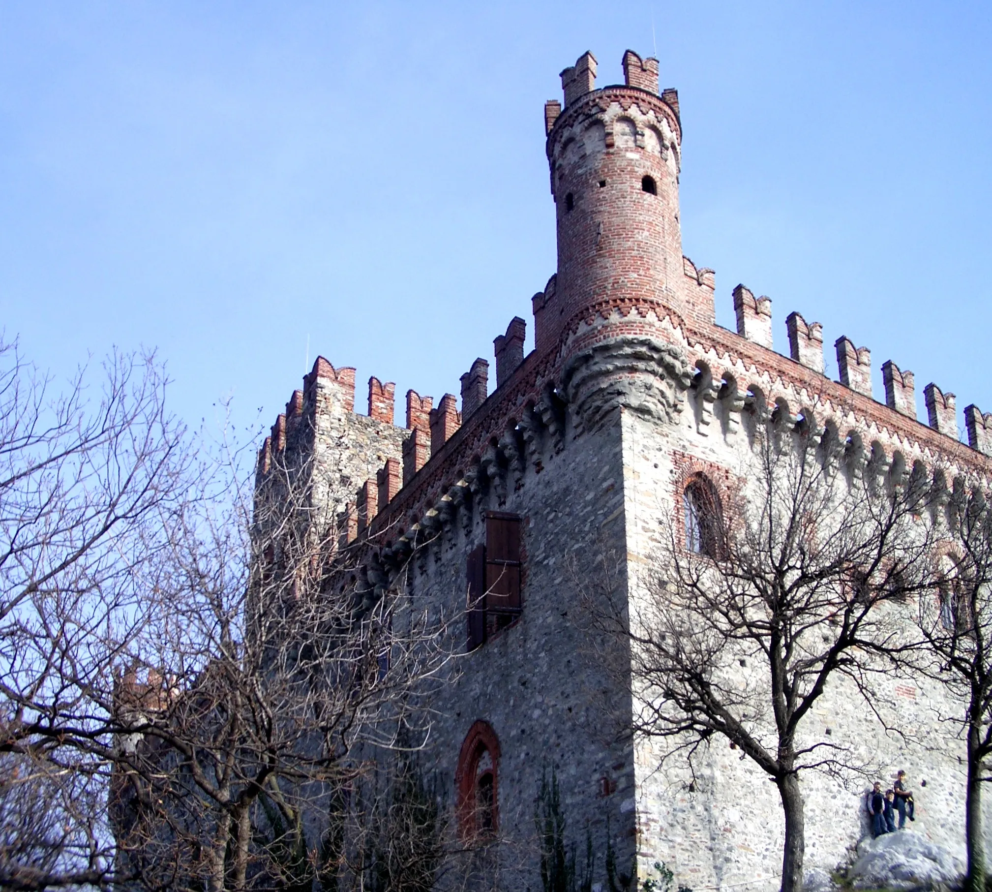 Photo showing: “The castle”, Montalto Dora, Turin, Italy