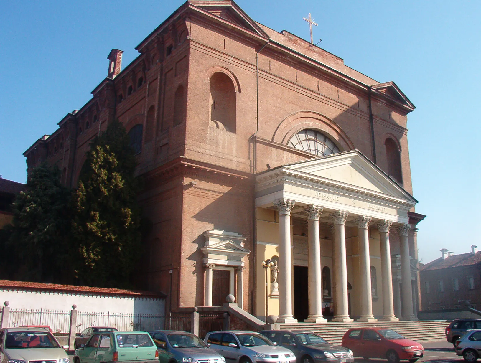 Photo showing: Santa Maria del Borgo - Vigone - Provincia di Torino - Piemonte - Italia