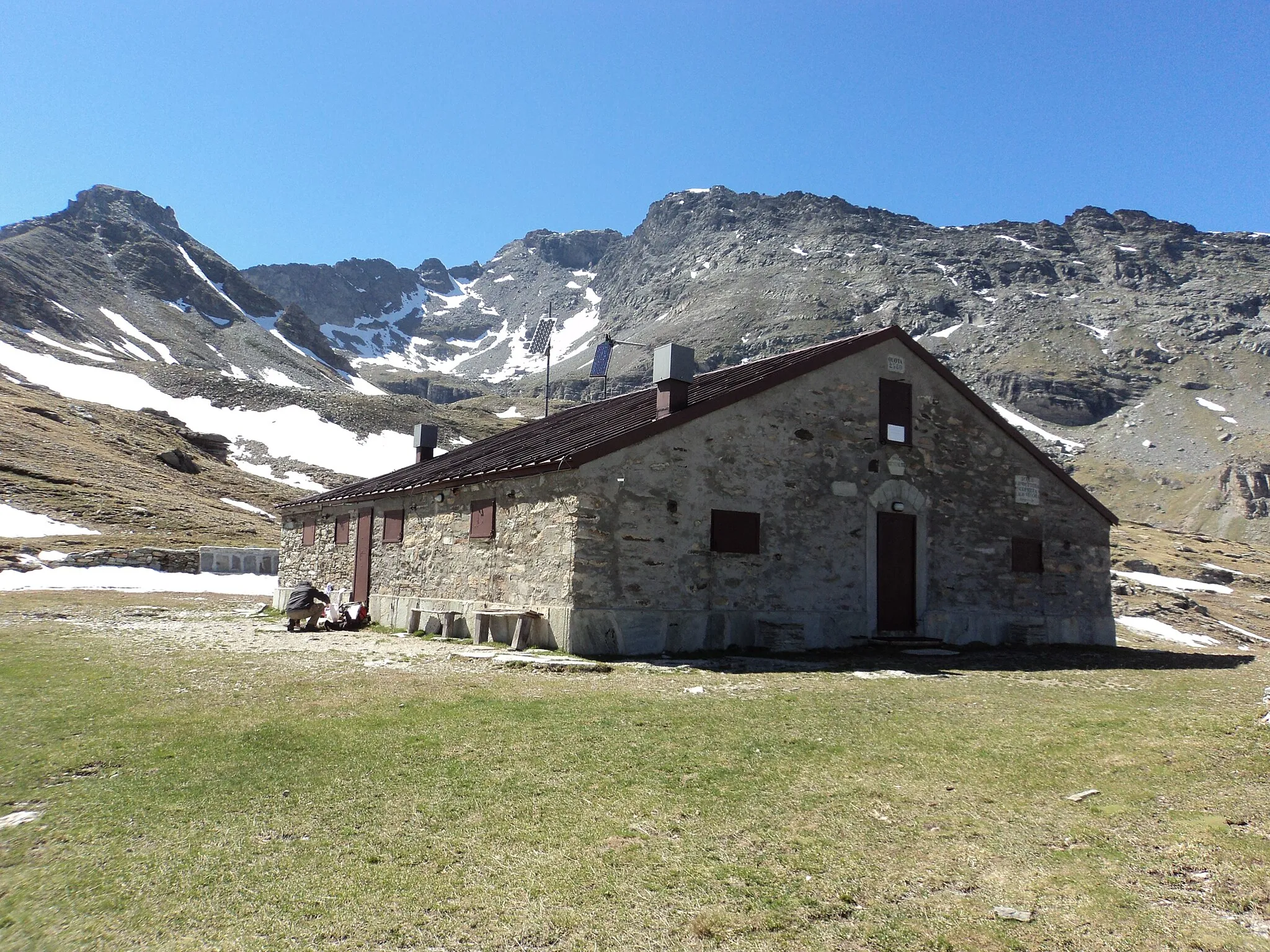 Photo showing: Rifugio Avanzà - Comene di Venaus - Alpi Cozie