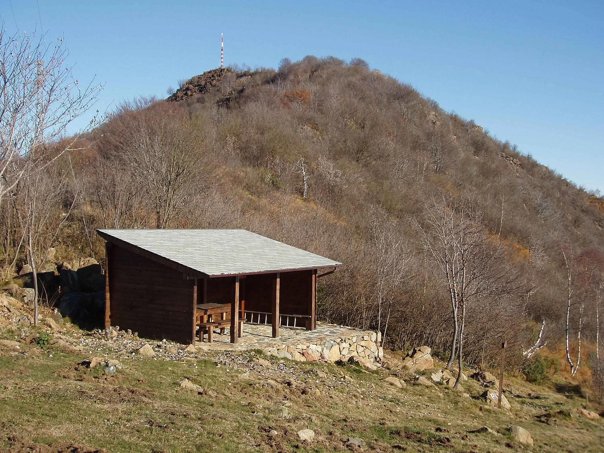 Photo showing: Mount "Il Turu" from Passo della Croce (Italy, Piedmont)