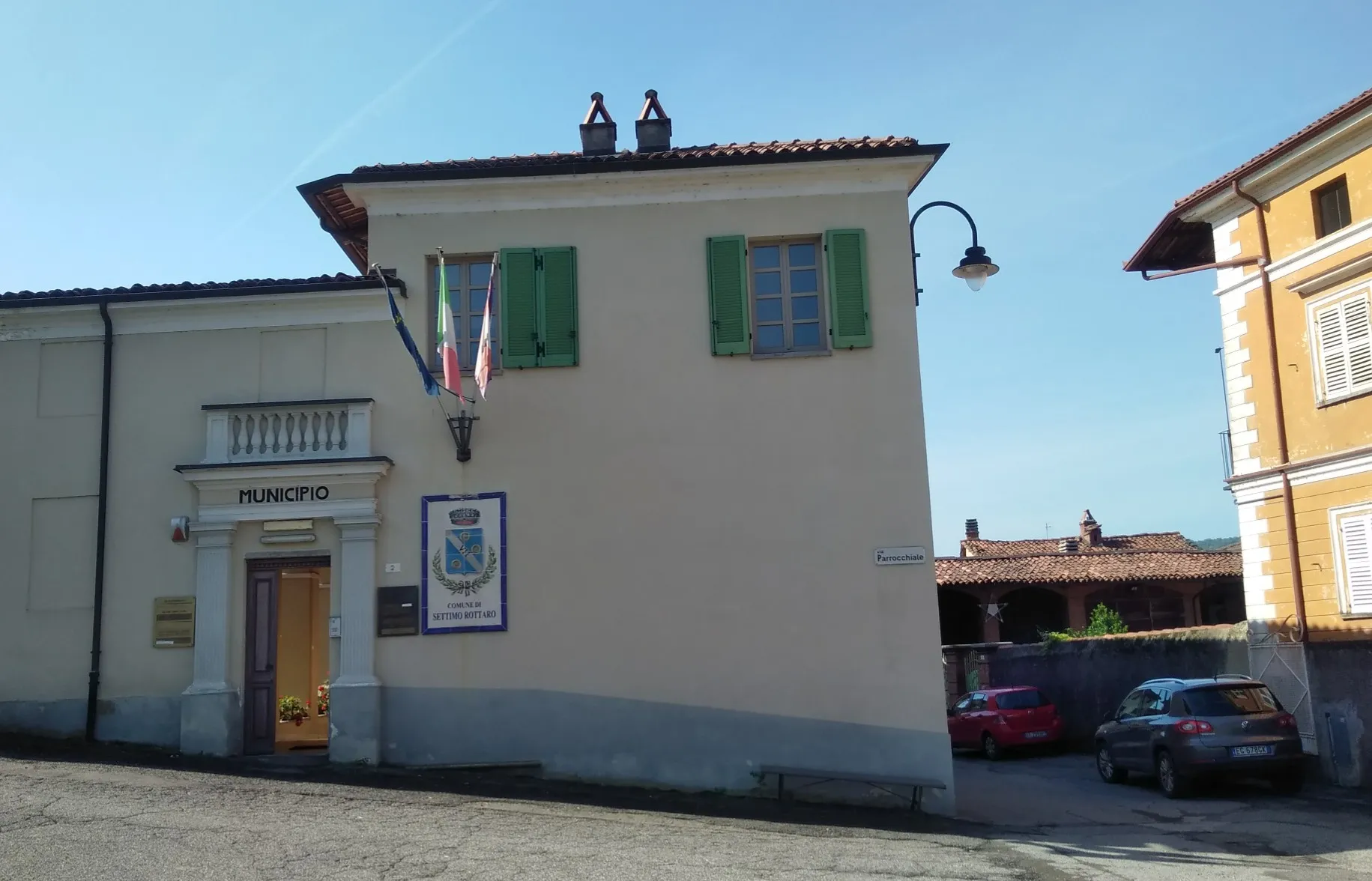 Photo showing: Settimo Rottaro (TO) il municipio