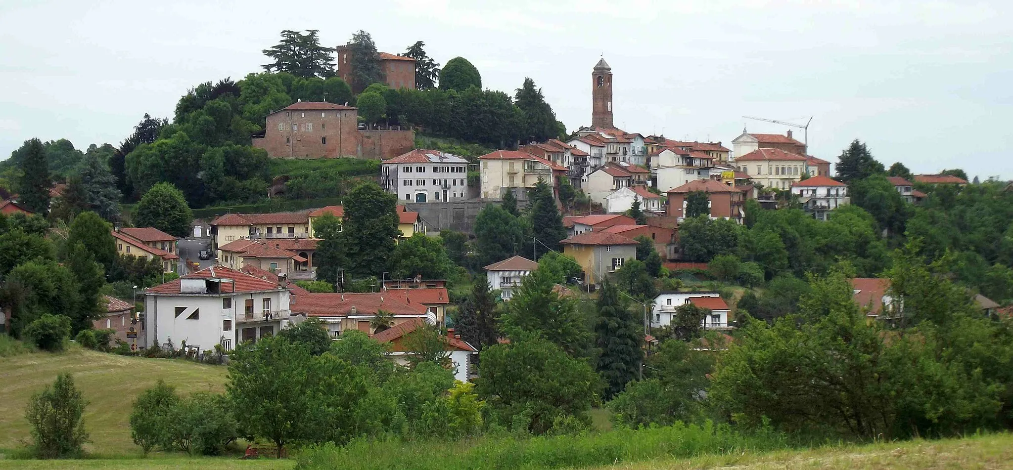 Photo showing: Sciolze (TO, Italy): panorama