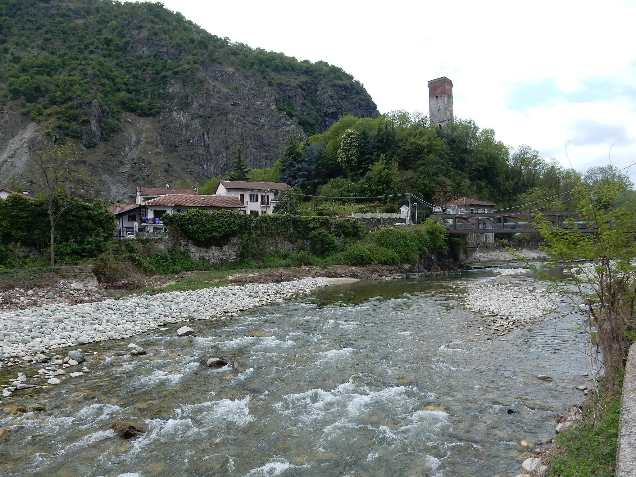 Photo showing: Fiume Sangone a Trana