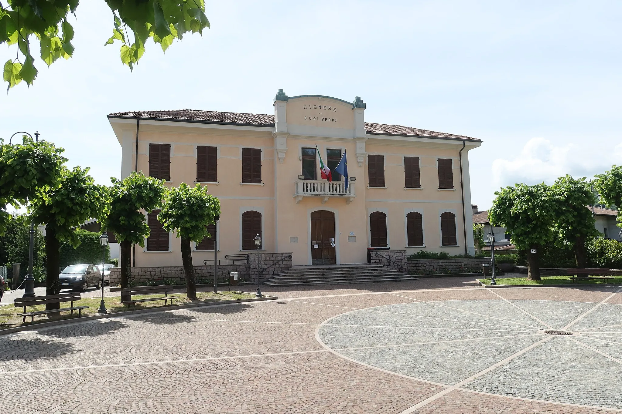 Photo showing: Gignese Municipio