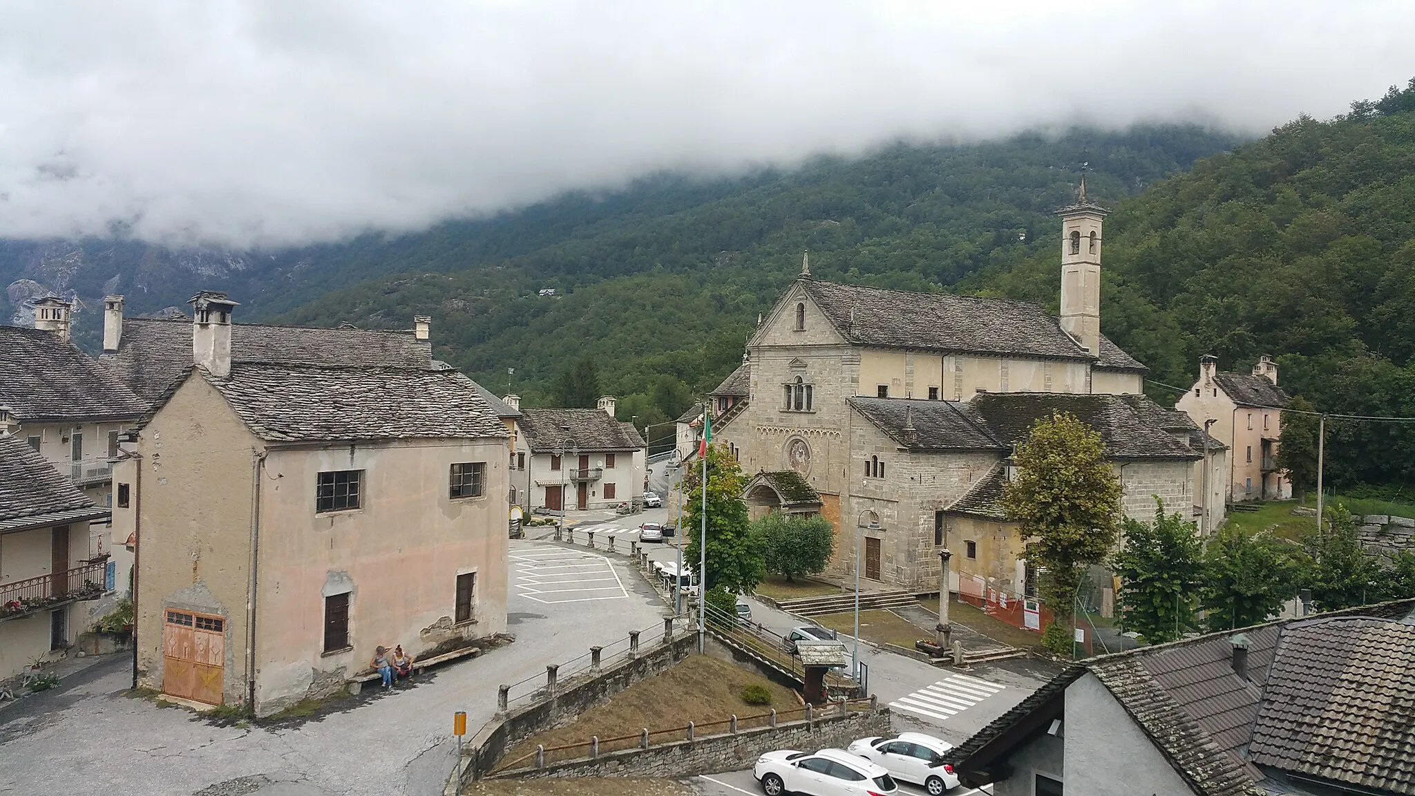 Photo showing: chiesa parrocchiale di Montecrestese, località Chiesa