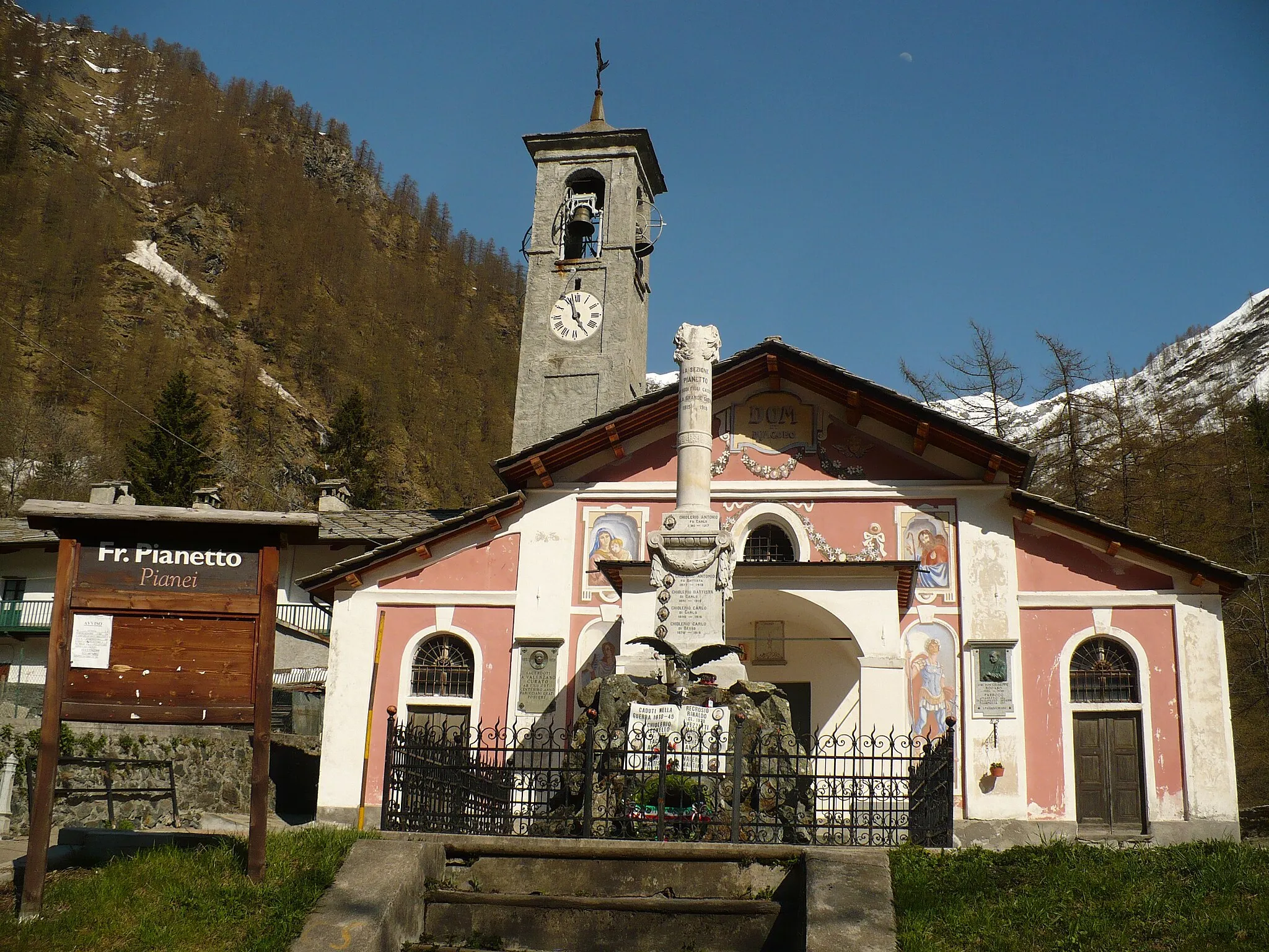 Photo showing: Pianetto, Valprato Soana, Soana valley, Province of Turin, Italy