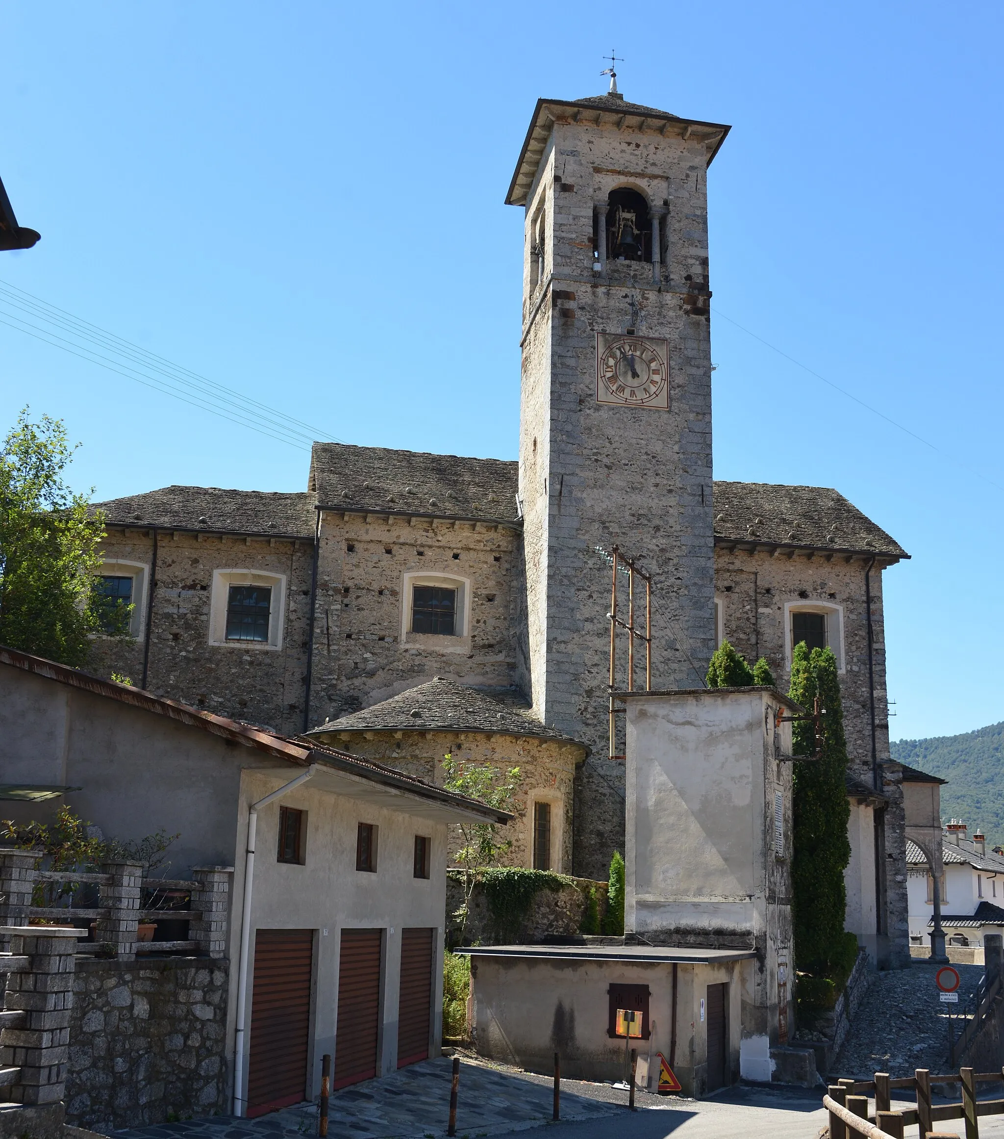 Photo showing: Chiesa parrocchiale di San Nicolao, Quarna Sotto VB