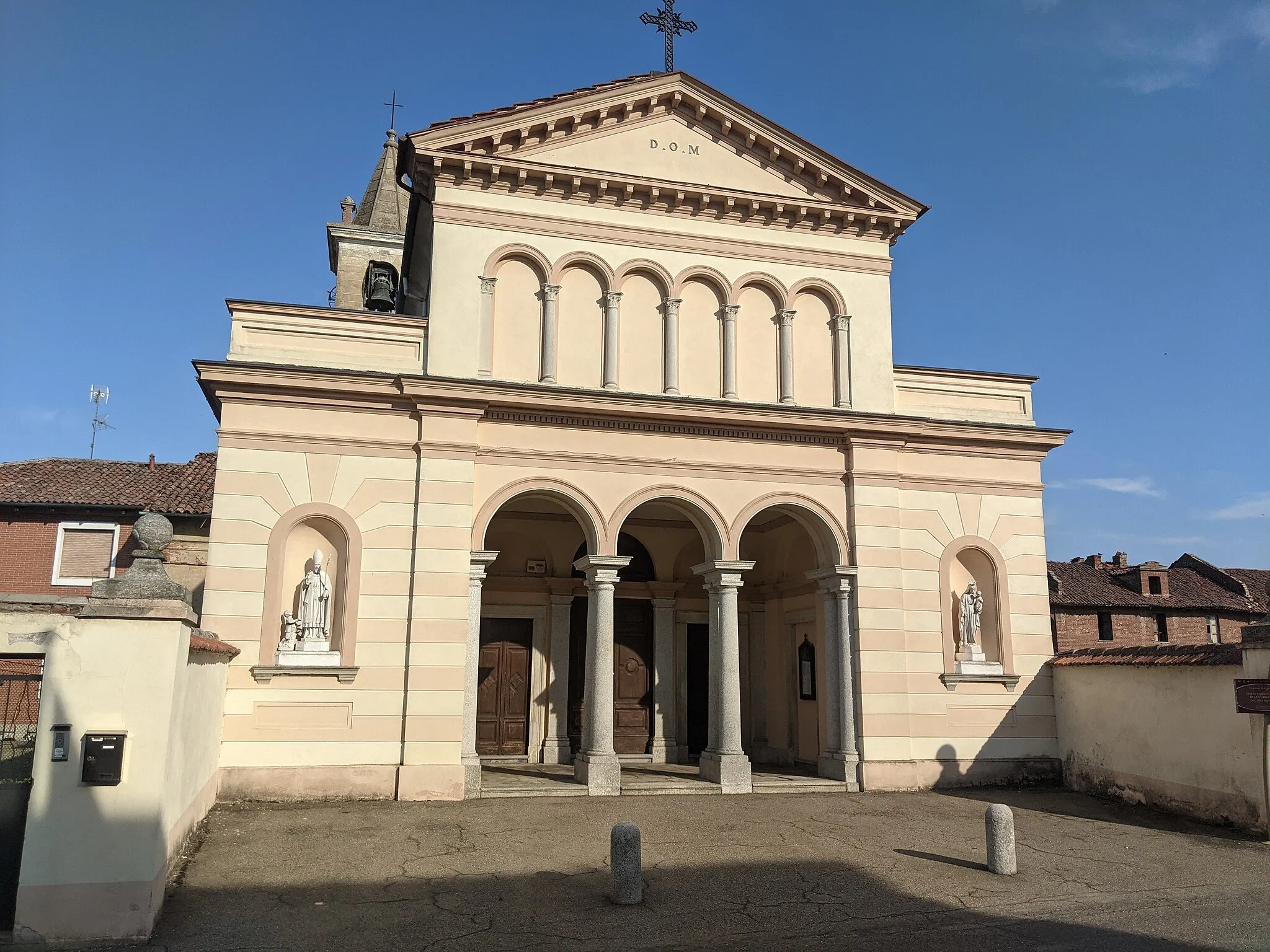 Photo showing: Chiesa Parrocchiale di San Germano Vescovo a Lignana, Vercelli