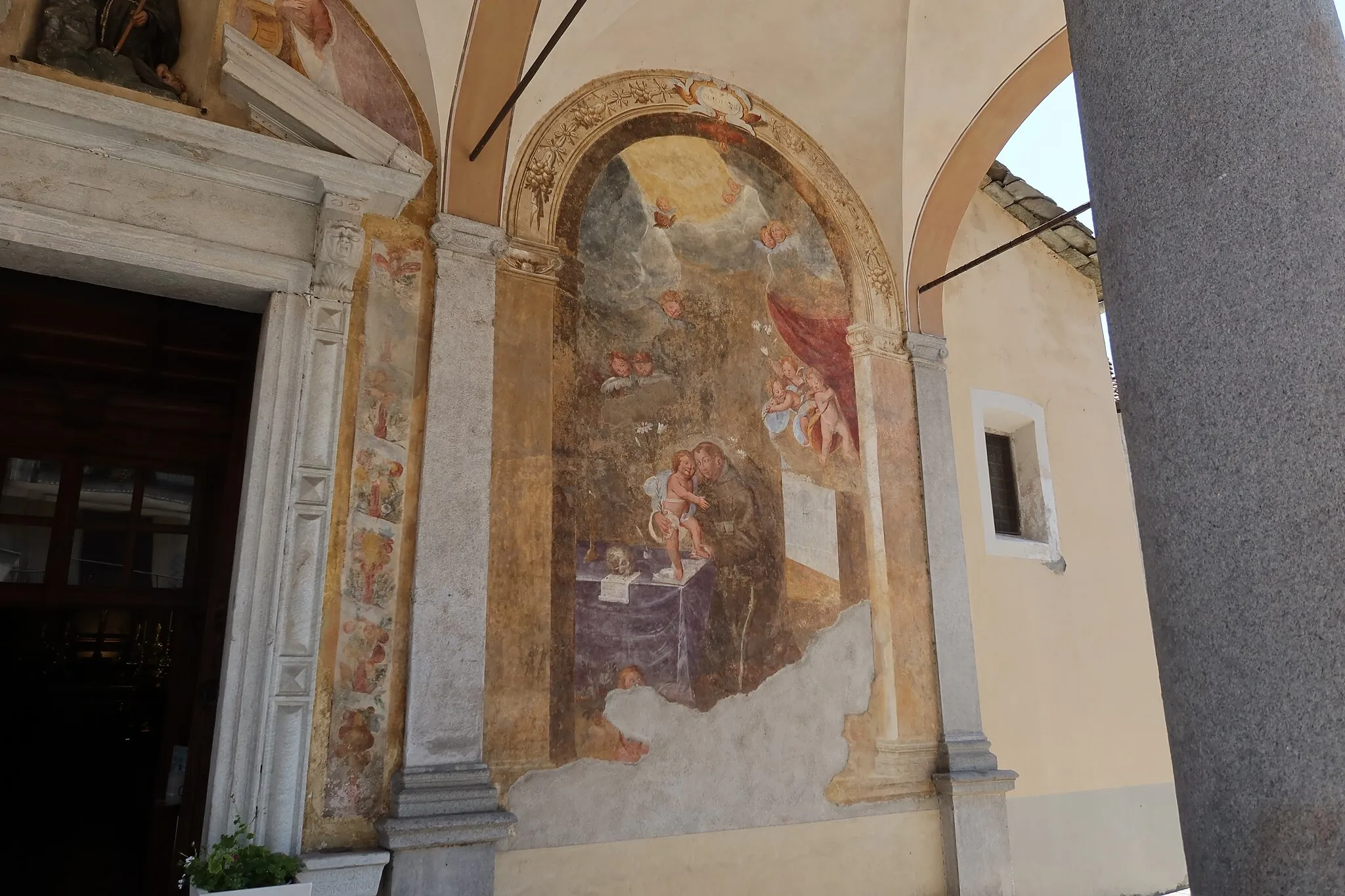 Photo showing: Quarona Chiesa di Sant'Antonio Abate Sant'Antonio da Padova