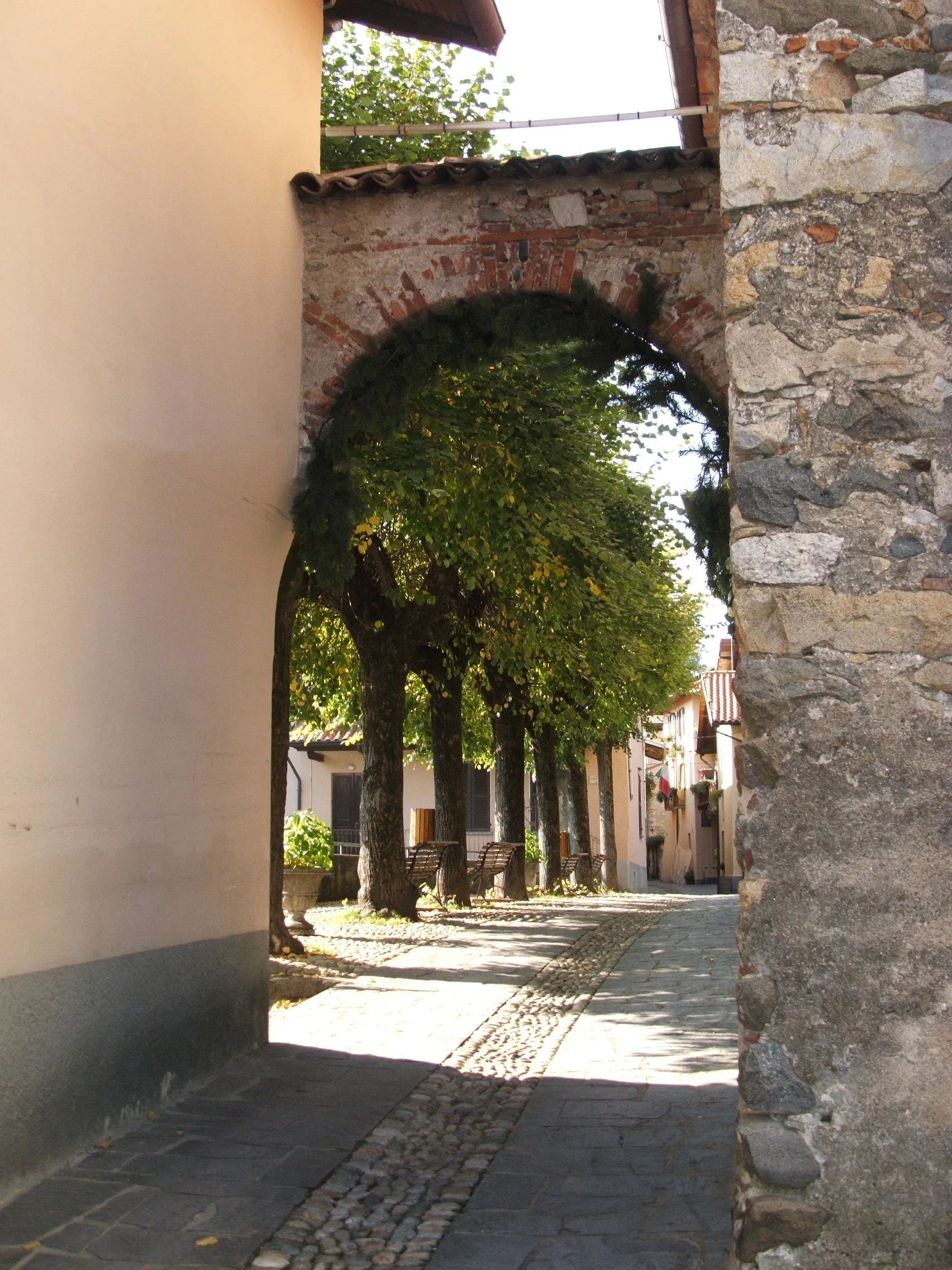 Photo showing: Scorcio del centro storico di Guardabosone, comune della provincia di Biella (Piemonte, Italia)